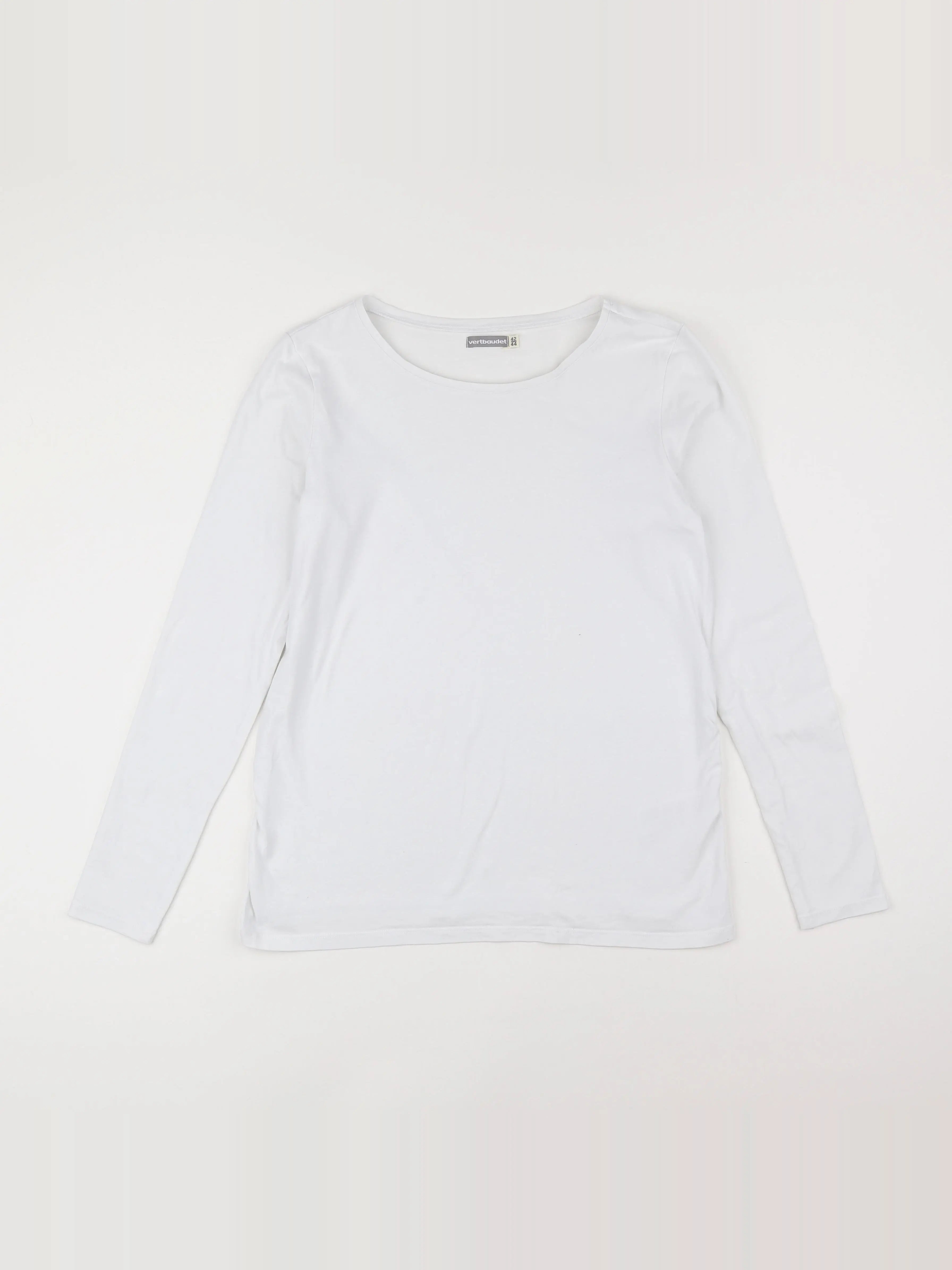 Vertbaudet - tee-shirt grossesse blanc - 42 à 44