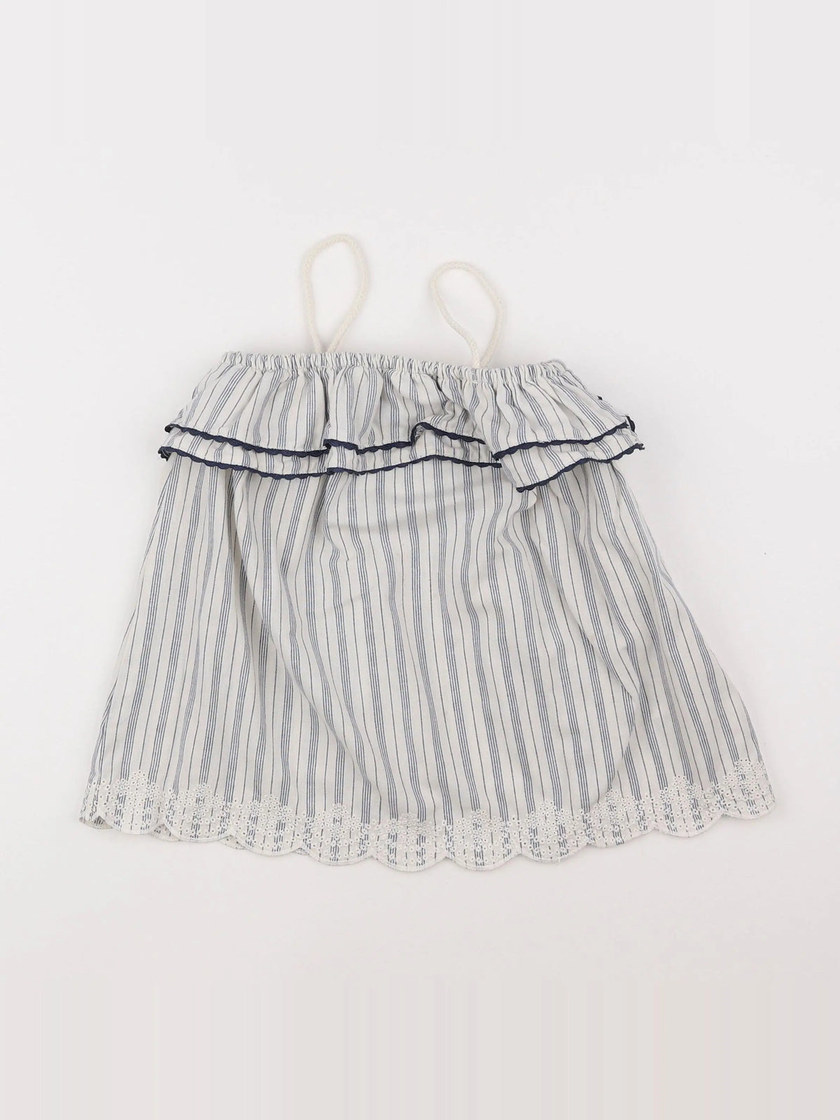 Vertbaudet - blouse beige - 2 ans