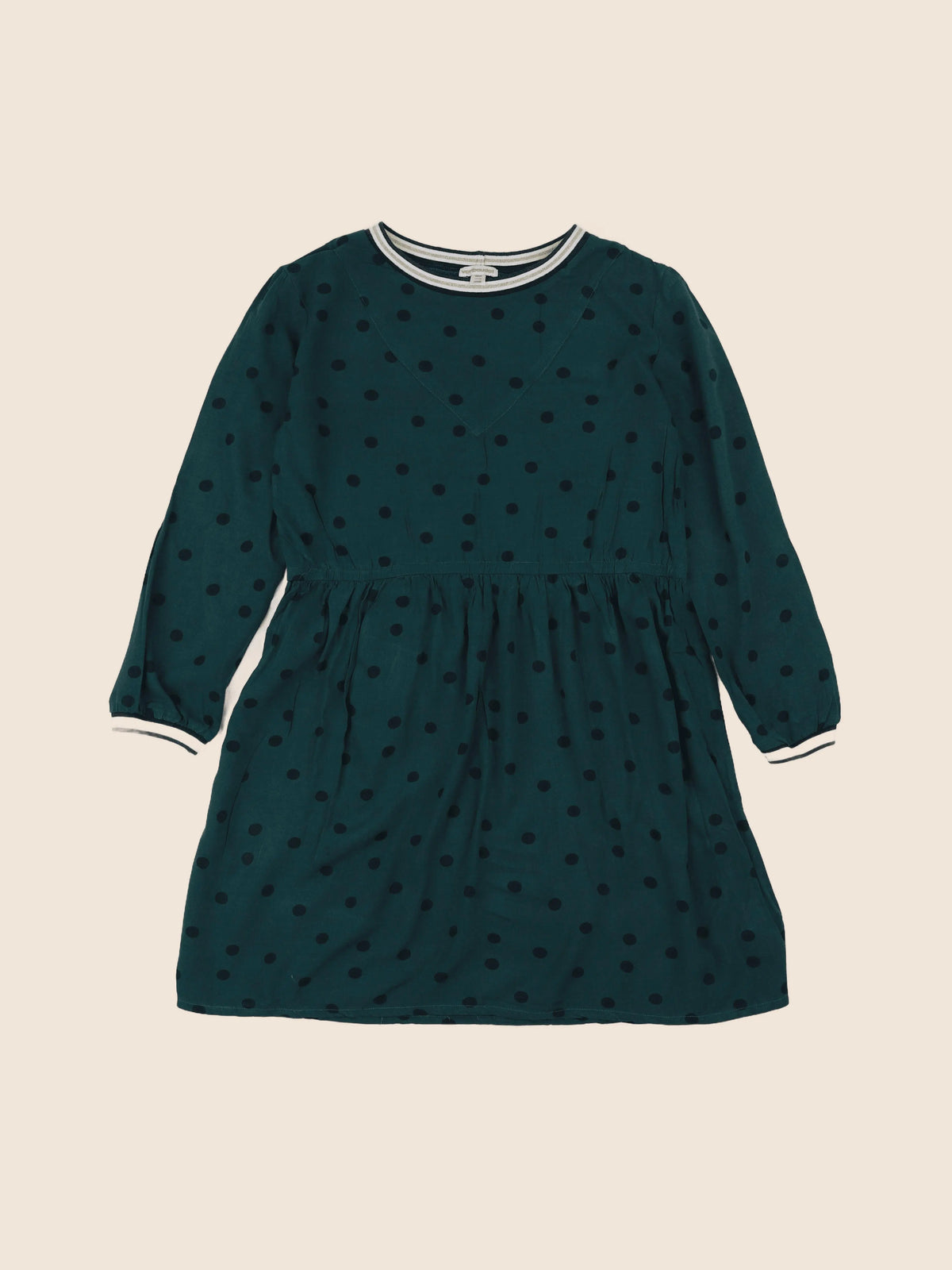 Vertbaudet - robe vert - 12 ans