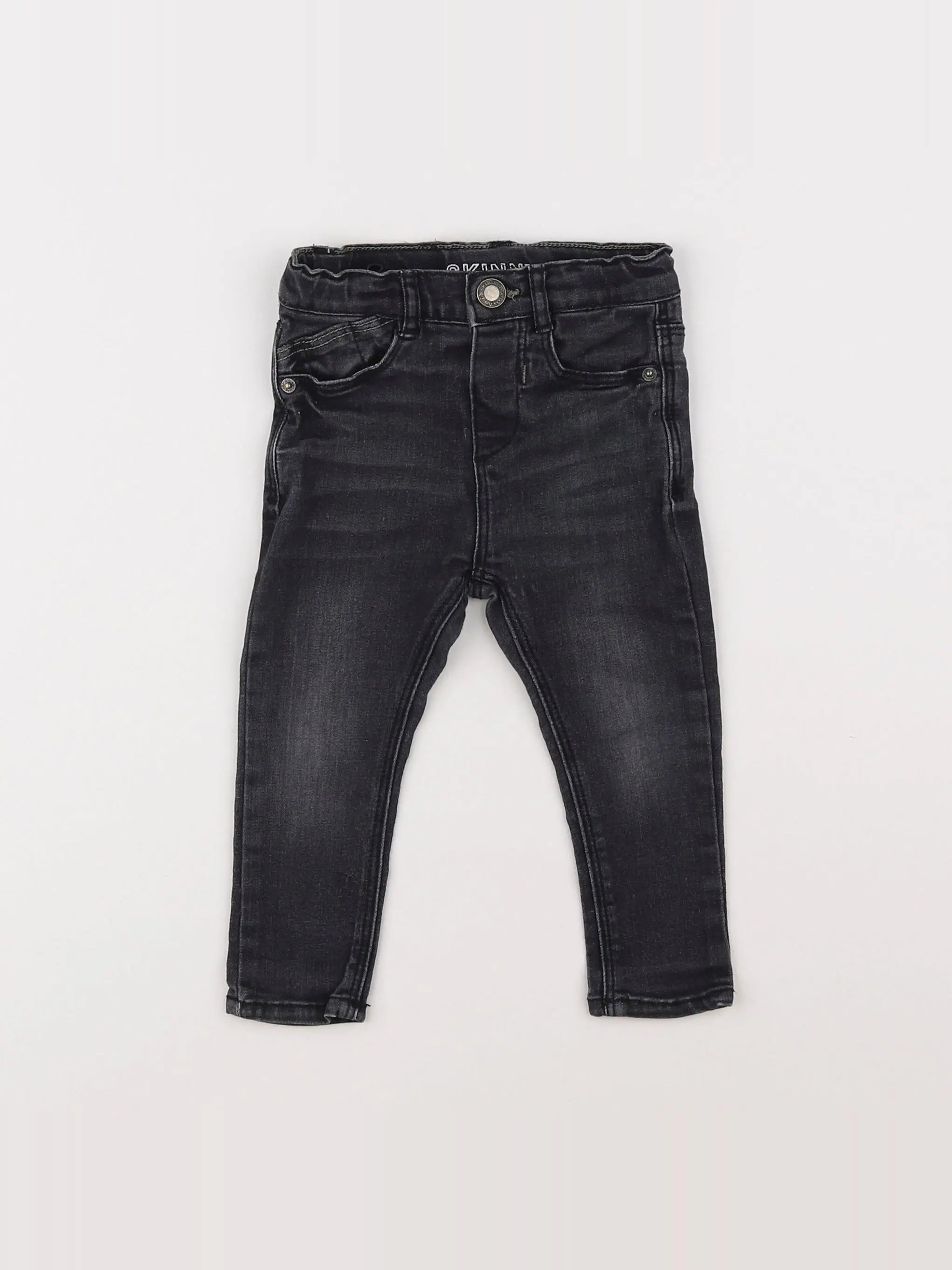 Zara - jean noir - 9/12 mois