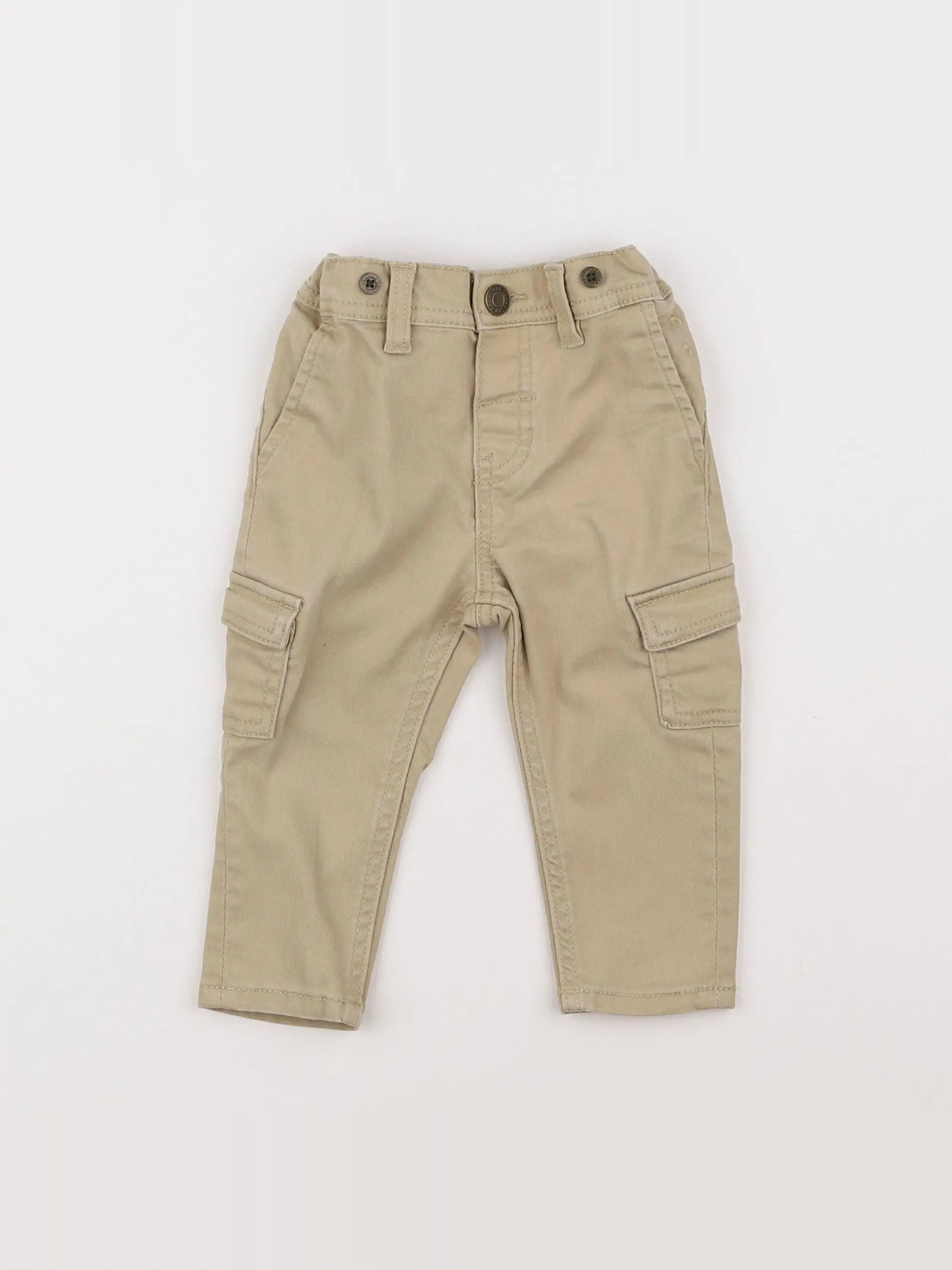 H&M - pantalon beige - 6/9 mois