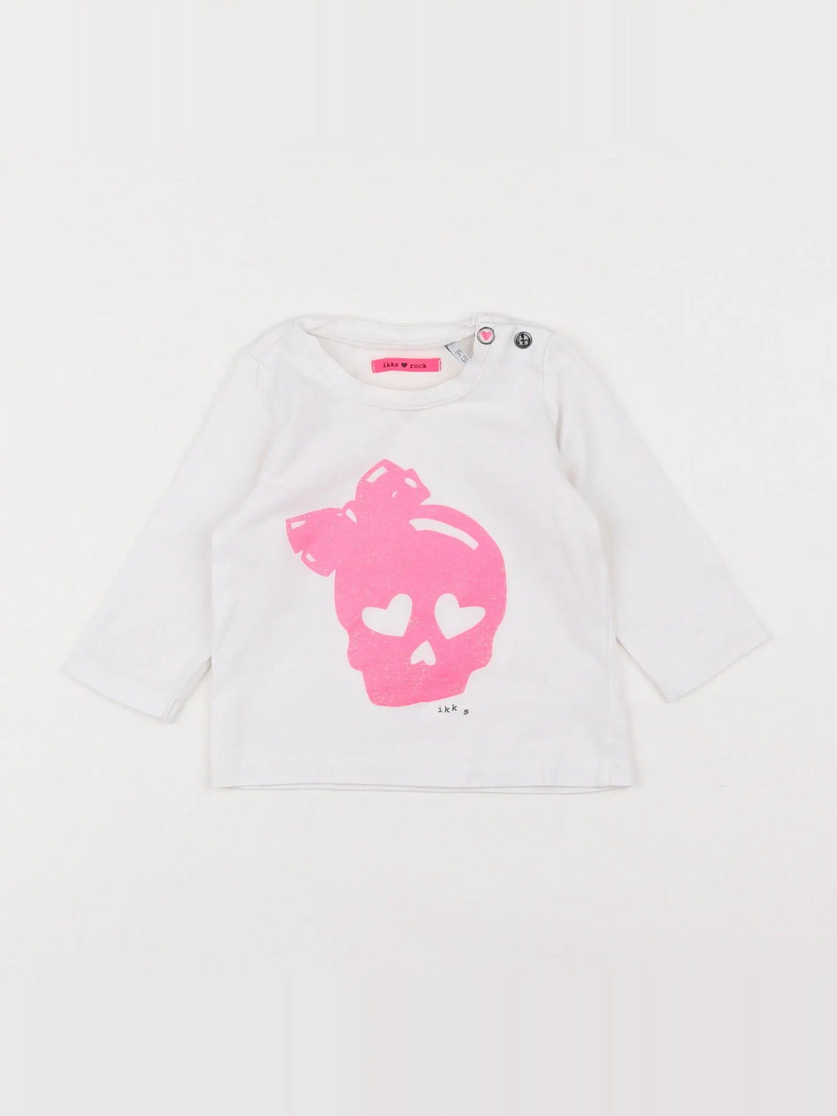 IKKS - tee-shirt blanc - 3 mois