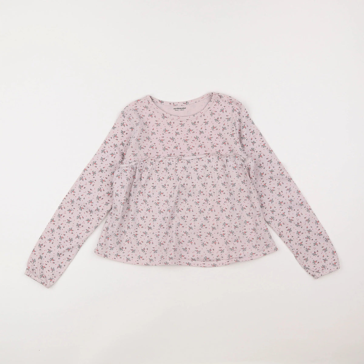 Vertbaudet - tee-shirt rose - 8 ans