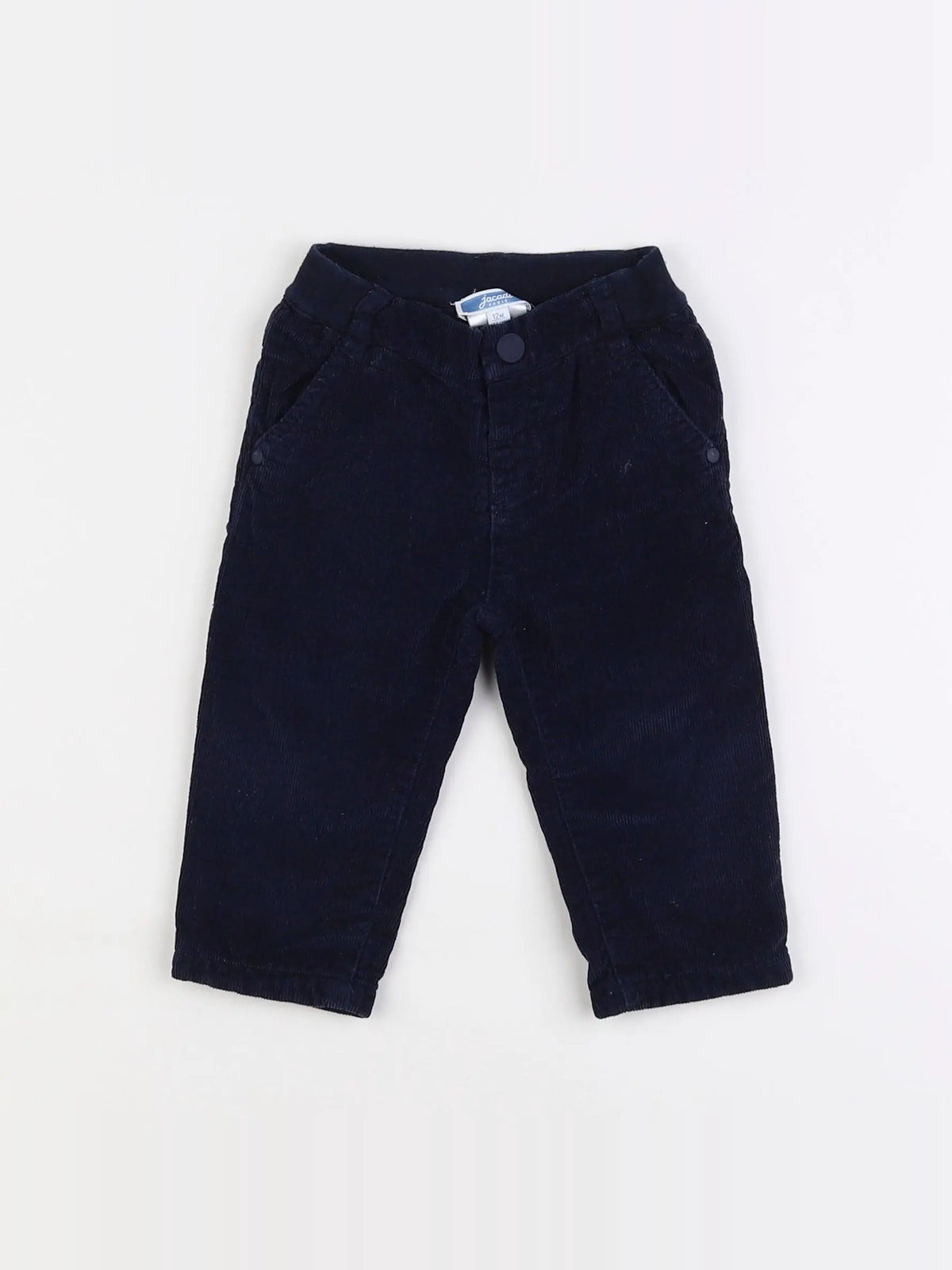 Jacadi - pantalon bleu - 12 mois