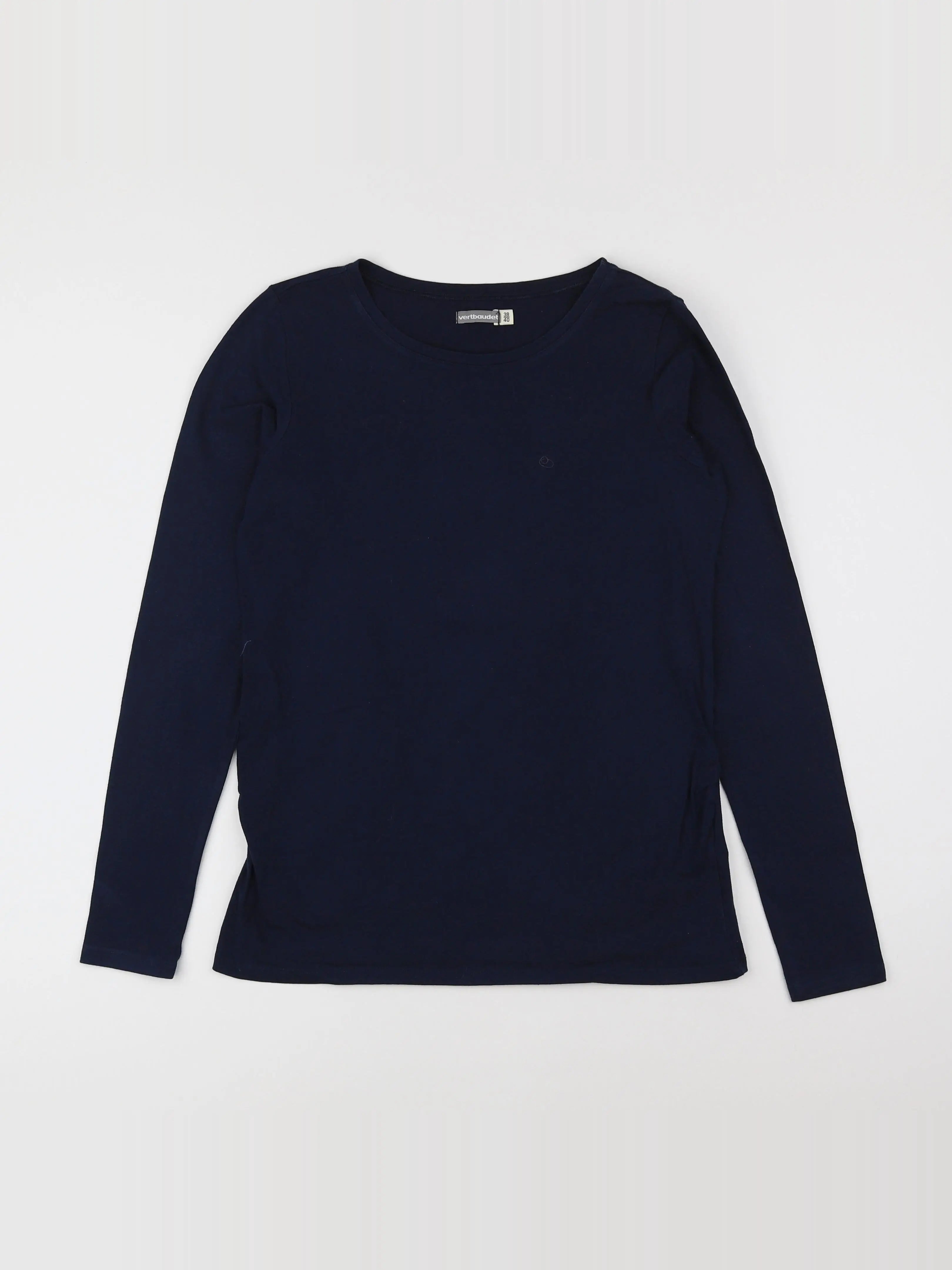 Vertbaudet - tee-shirt grossesse bleu - 38 à 40