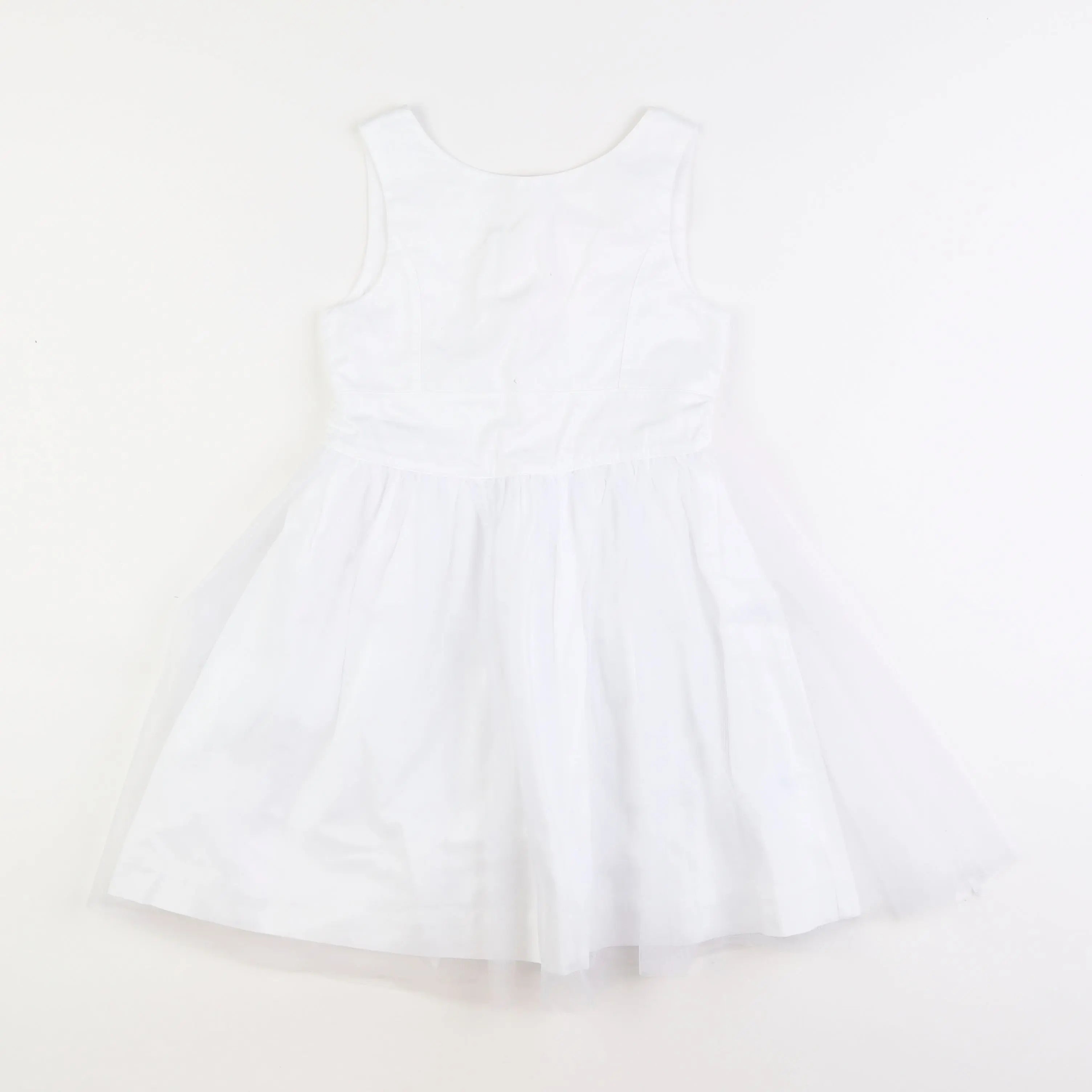 Vertbaudet - robe blanc - 7 ans