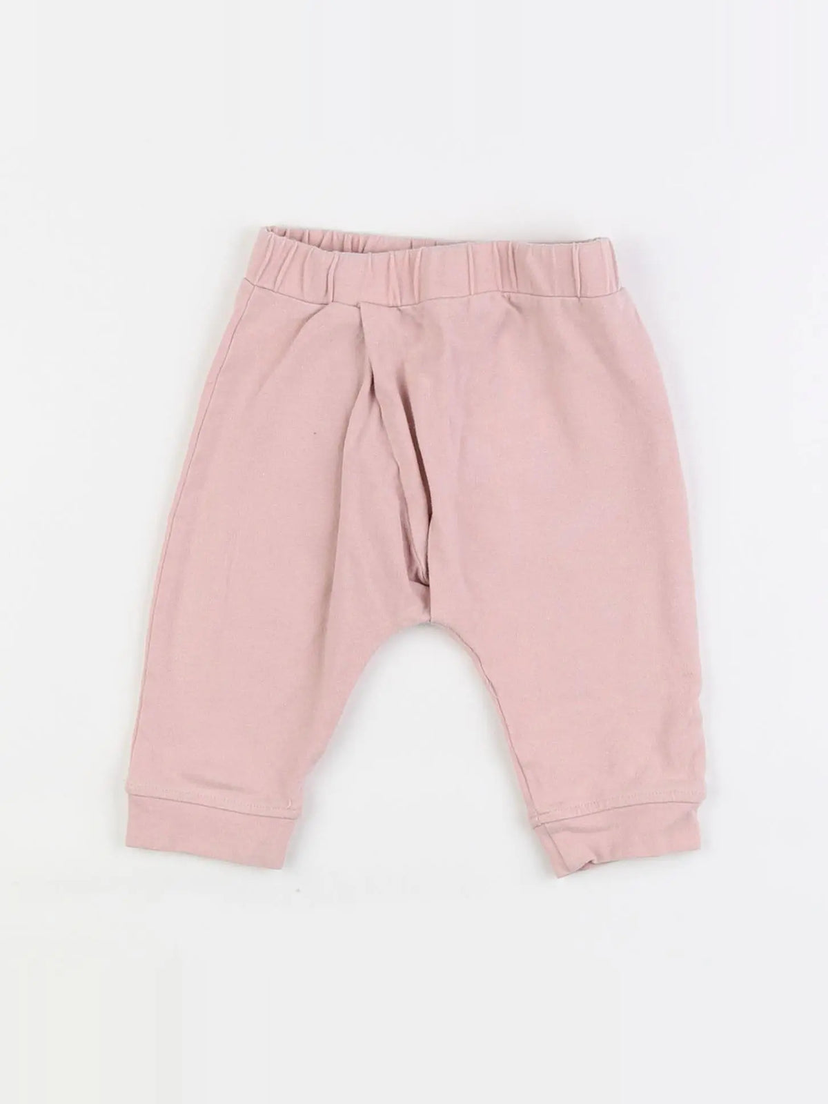 Vertbaudet - sarouel rose - 9 mois