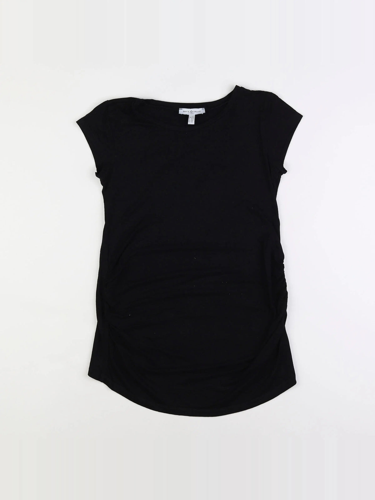 Envie de fraise - tee-shirt grossesse noir - 34 à 36
