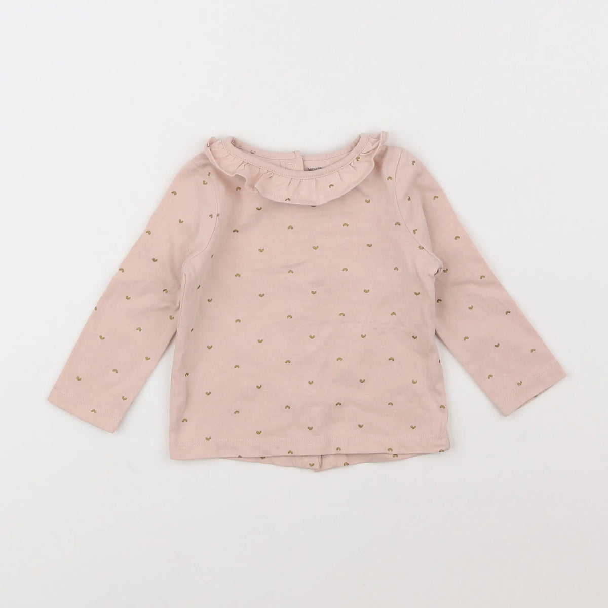 Vertbaudet - tee-shirt rose - 6 mois