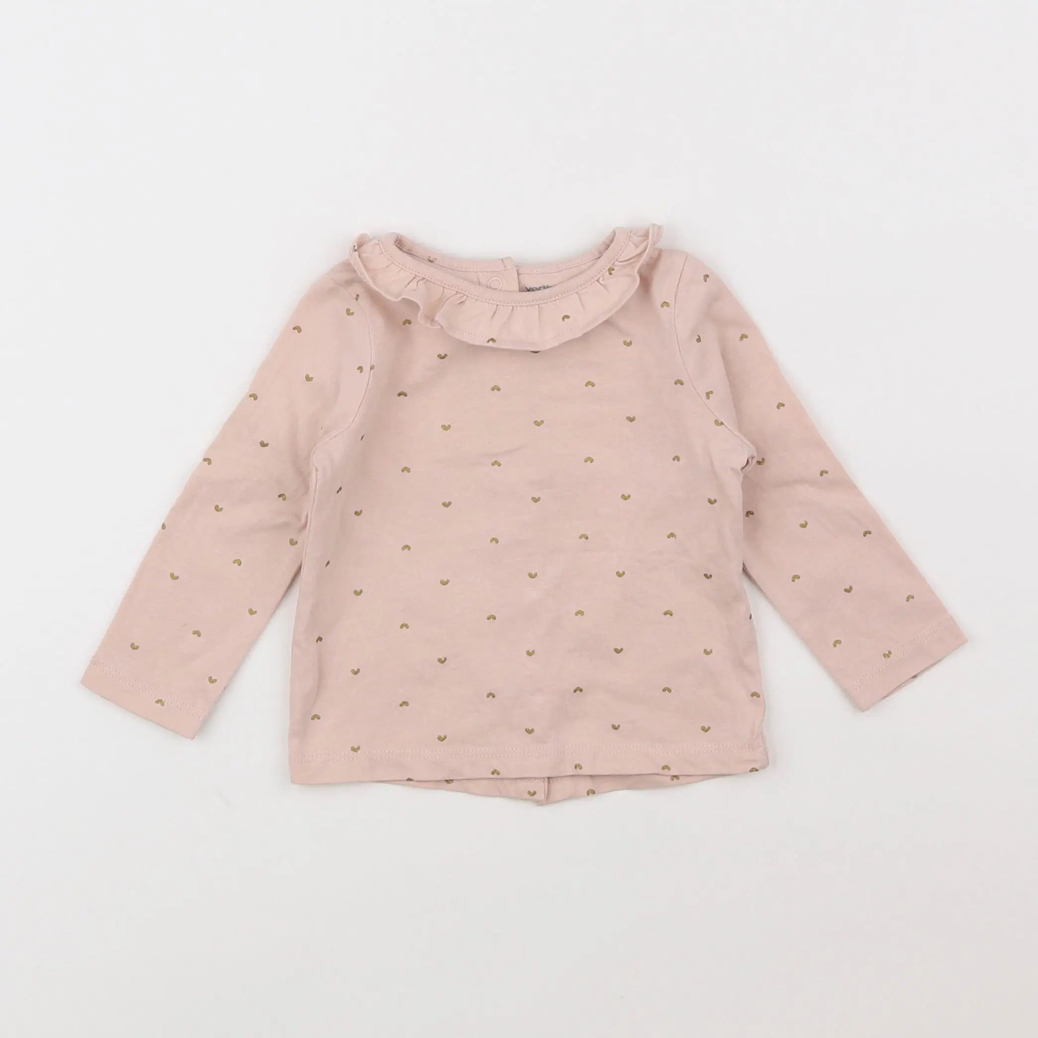 Vertbaudet - tee-shirt rose - 6 mois