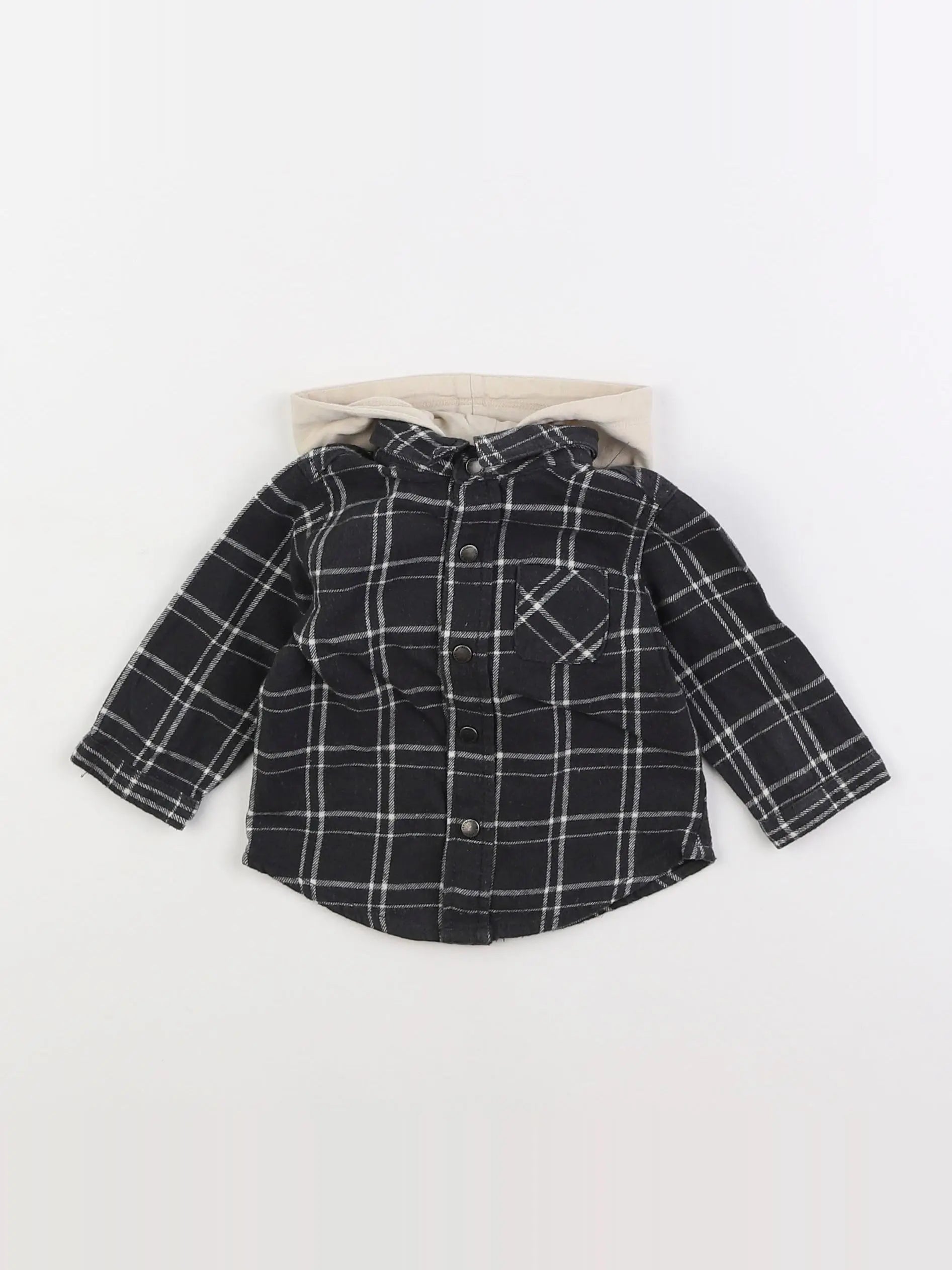 Vertbaudet - chemise multicolore - 6 mois