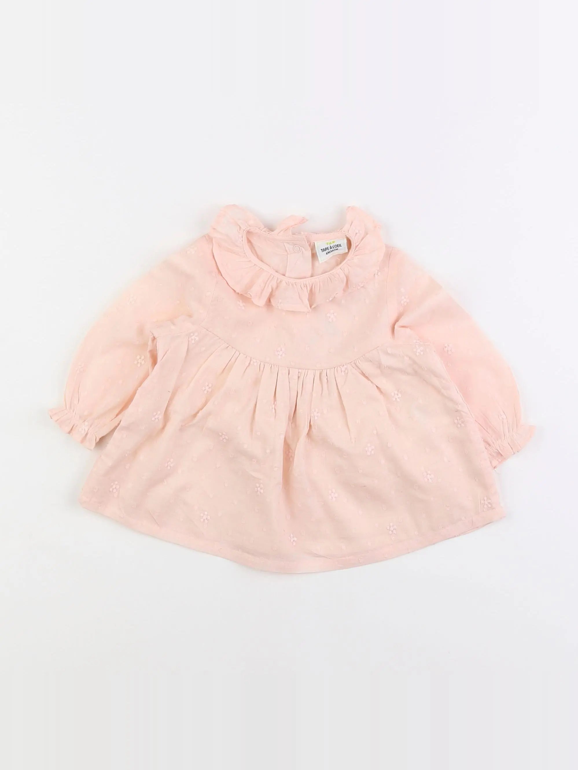 Tape à l'oeil - robe rose - 6 mois