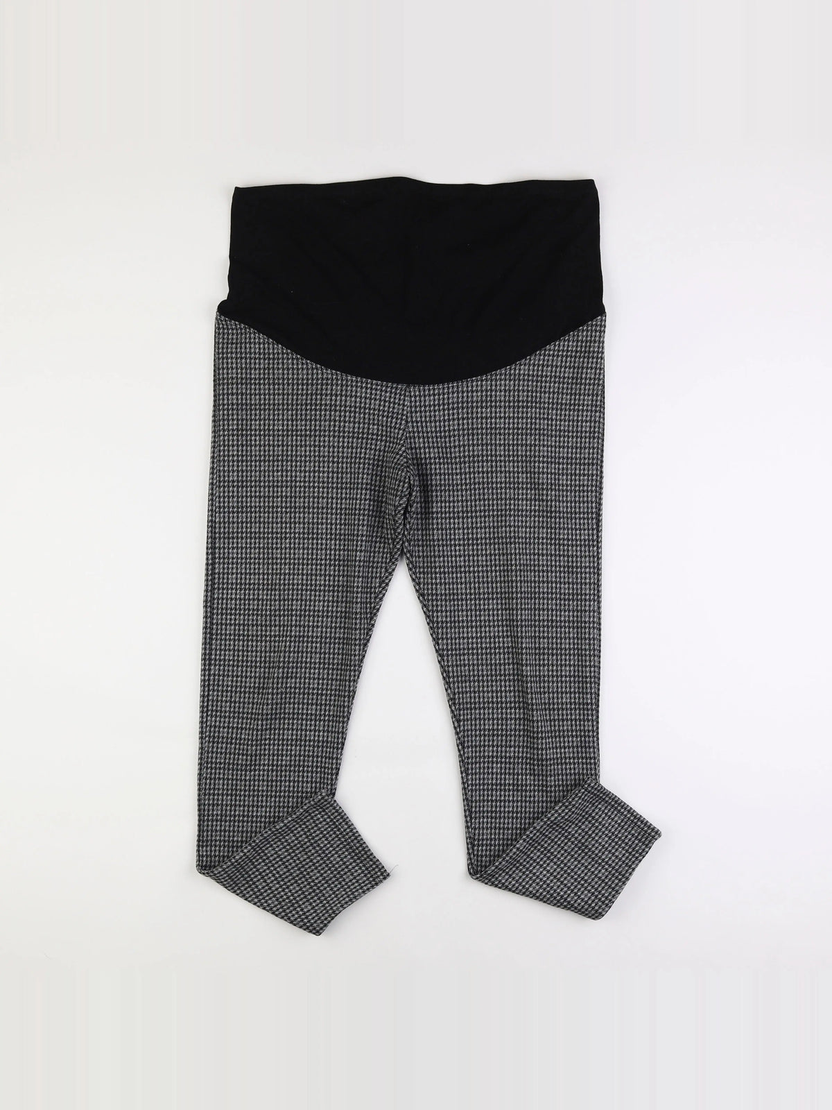 H&M - pantalon grossesse gris, noir - 38 à 40