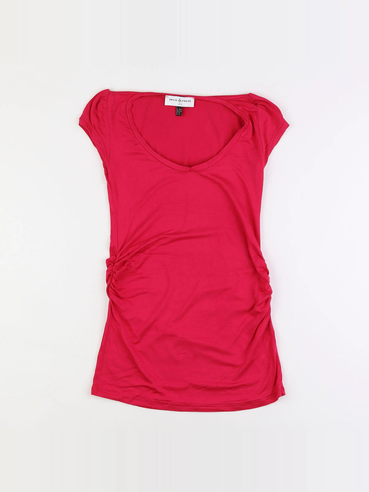 Envie de fraise - tee-shirt grossesse rouge - 34 à 36