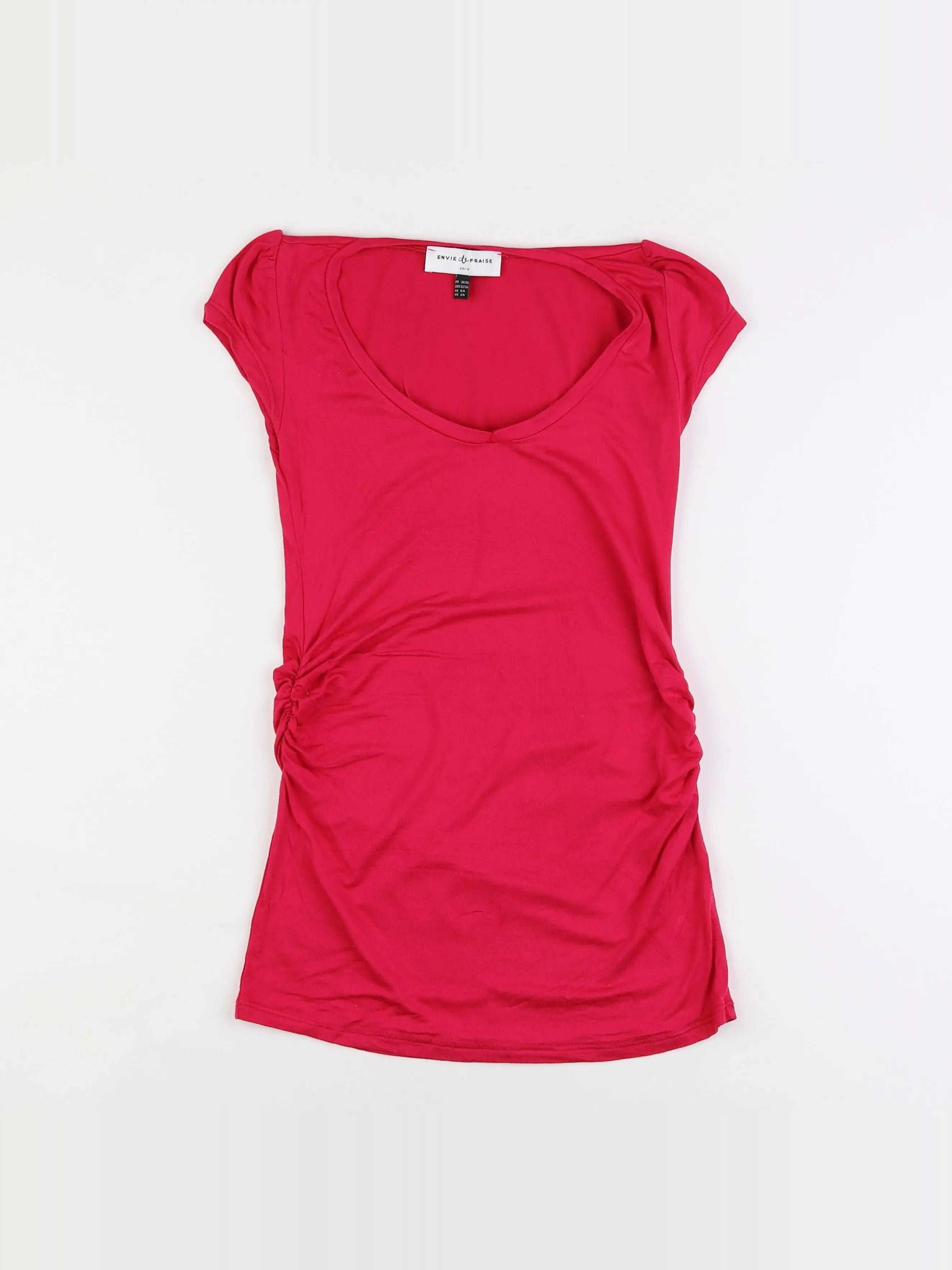 Envie de fraise - tee-shirt grossesse rouge - 34 à 36