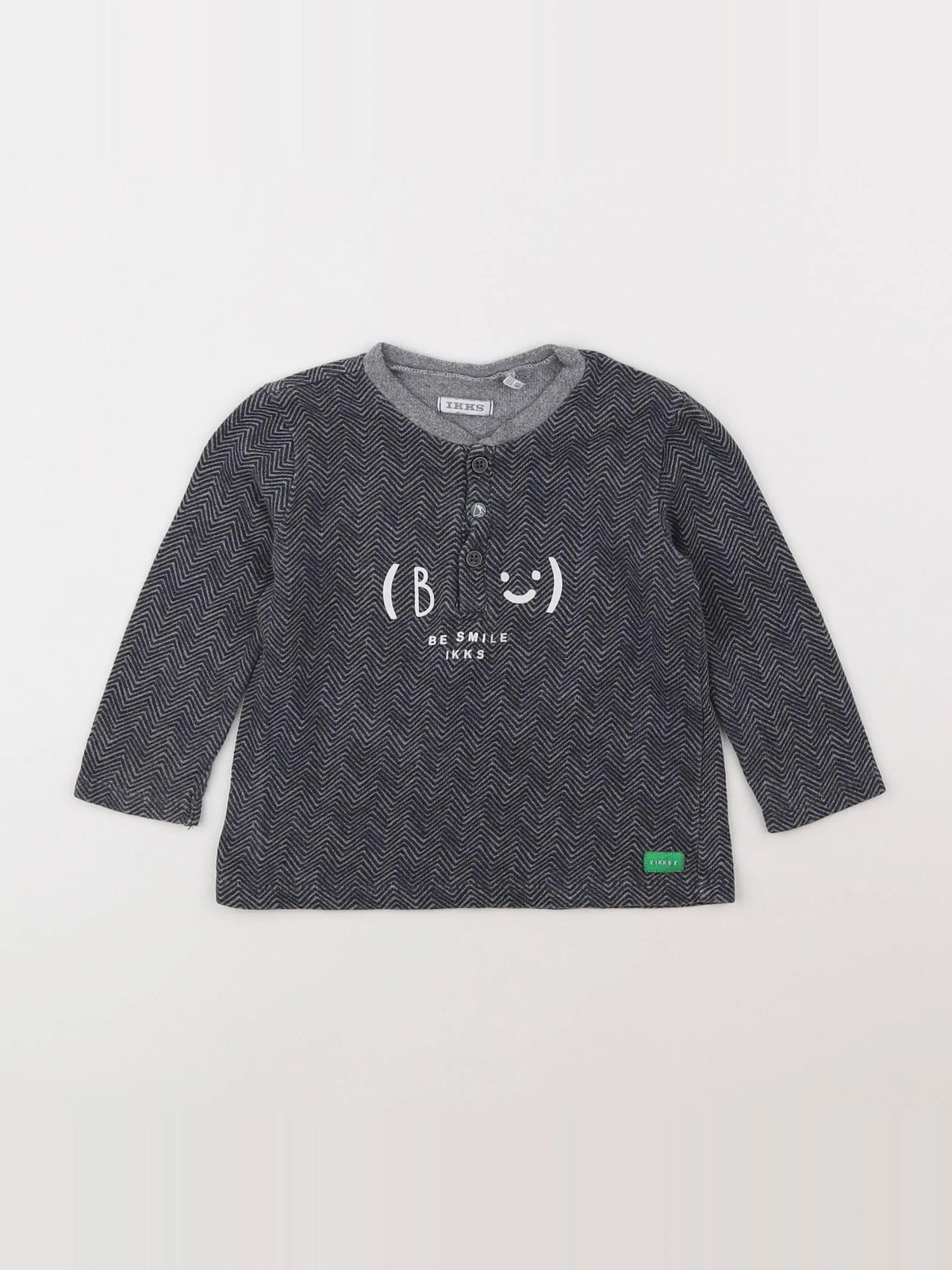 IKKS - tee-shirt gris - 18 mois