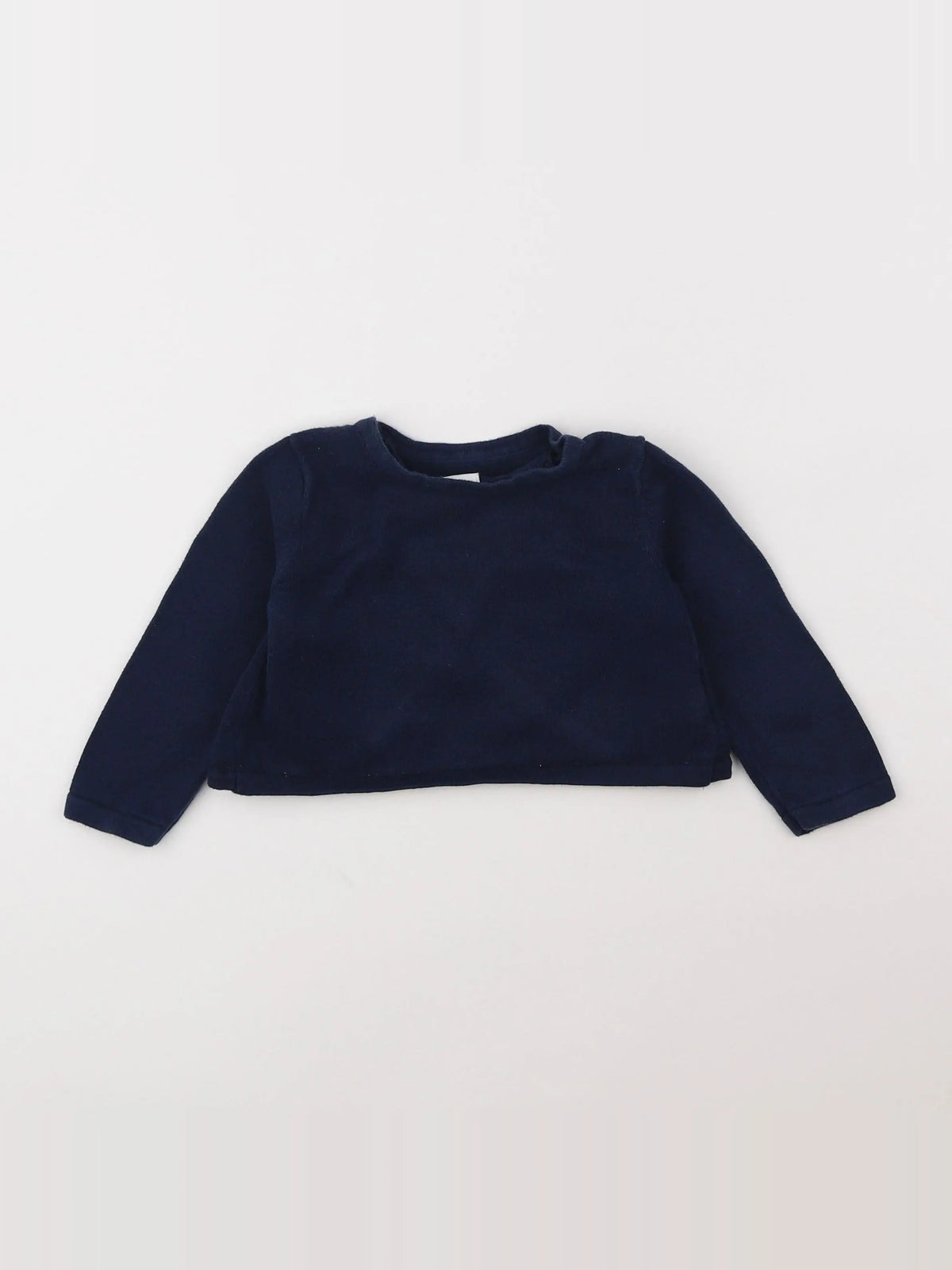 Tape à l'oeil - gilet bleu - 12 mois