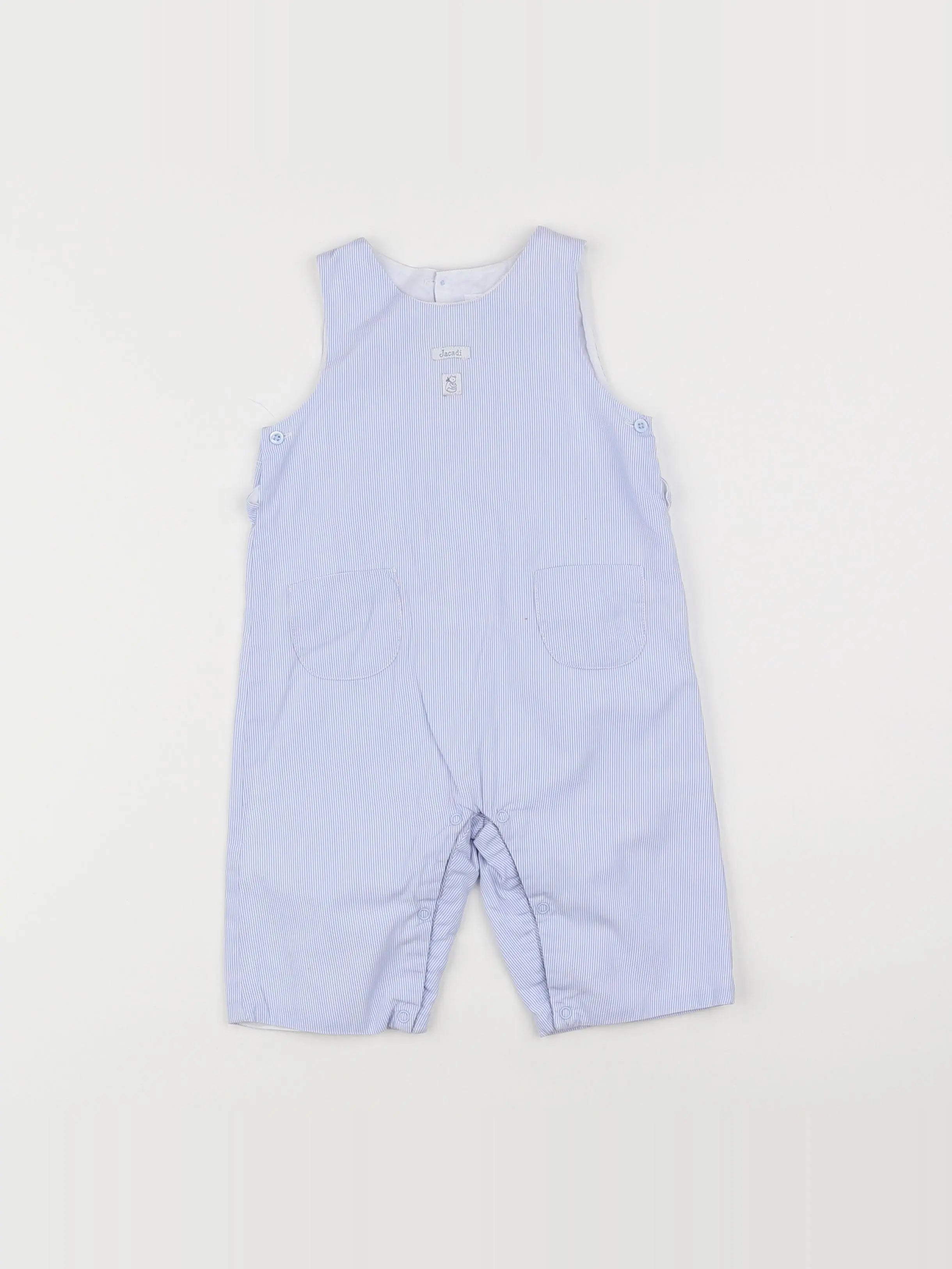 Jacadi - salopette bleu - 6 mois