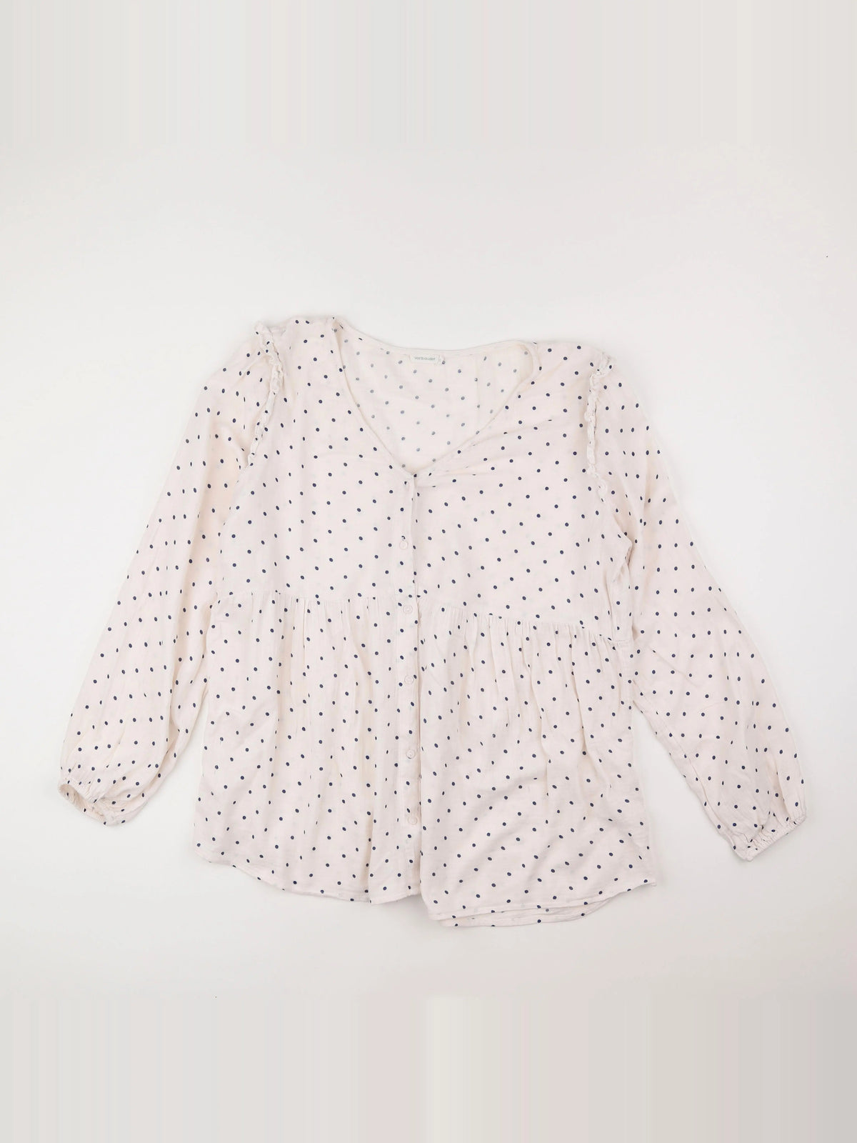 Vertbaudet - blouse grossesse bleu, blanc - 44