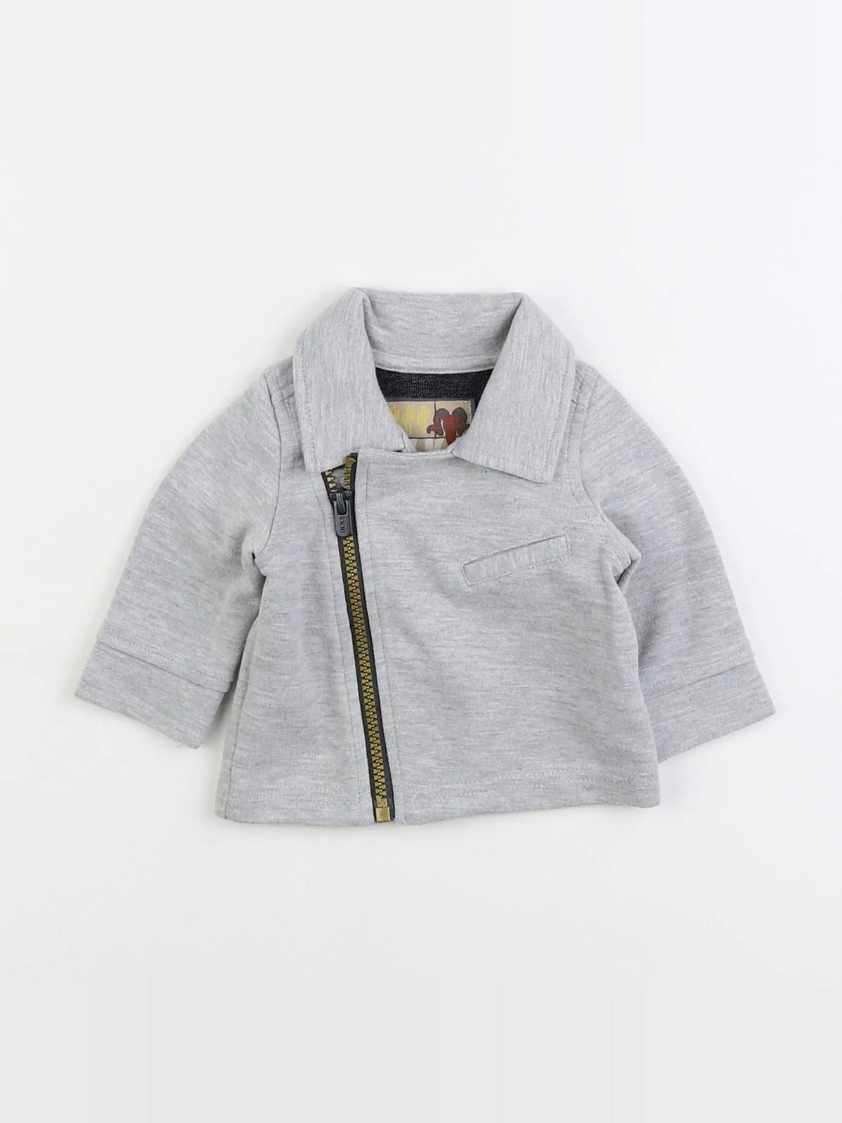 IKKS - veste gris - 3 mois