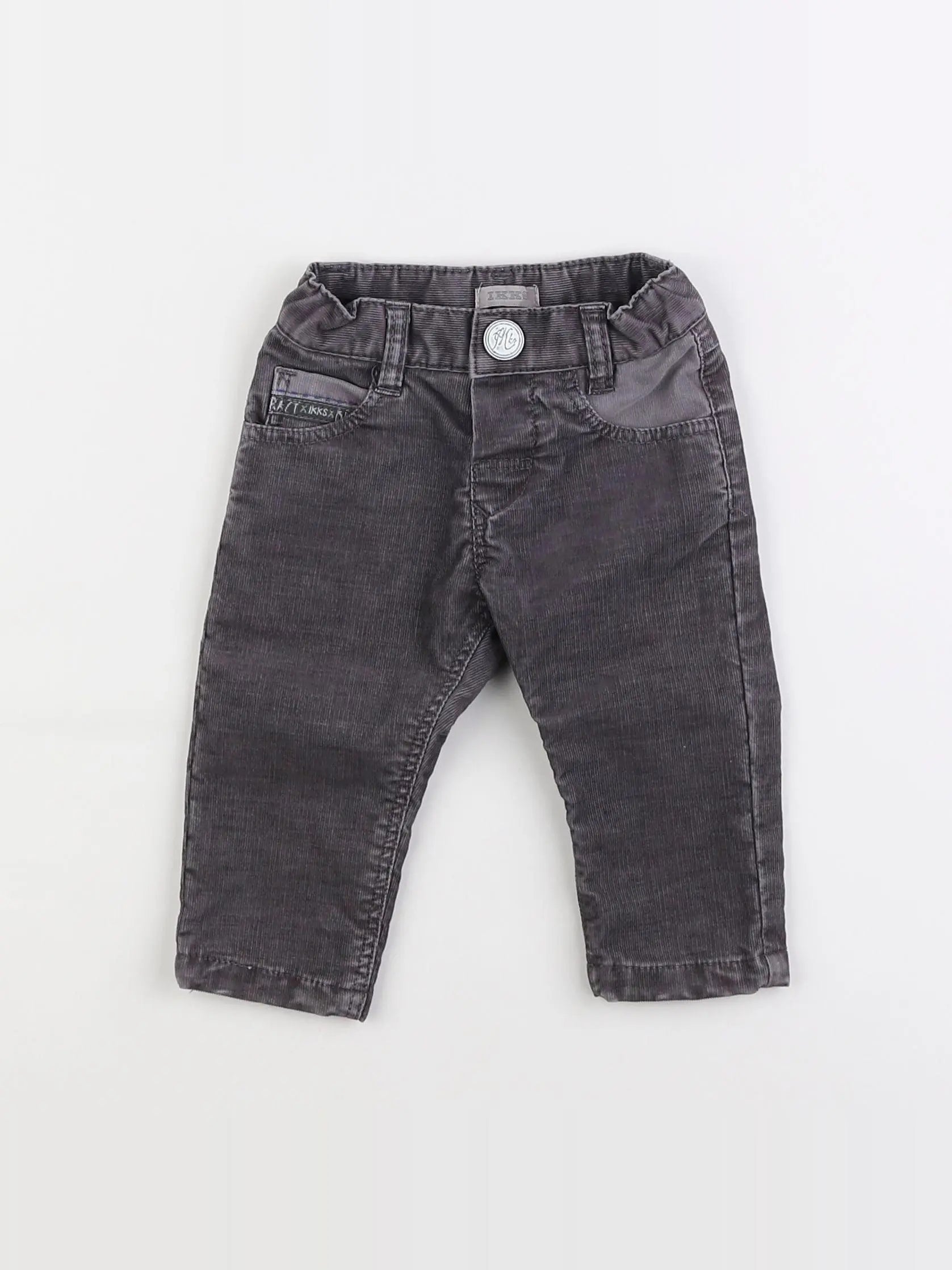 IKKS - pantalon gris - 3 mois