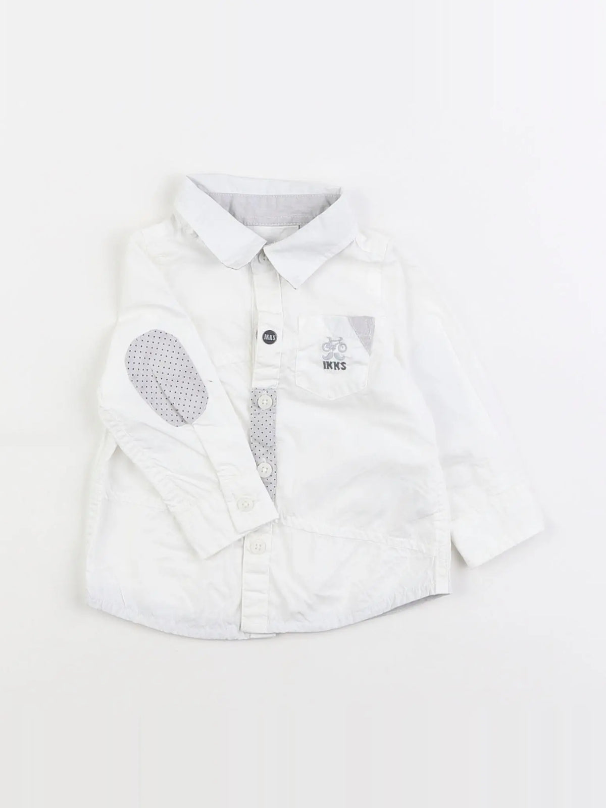 IKKS - chemise blanc - 3 mois