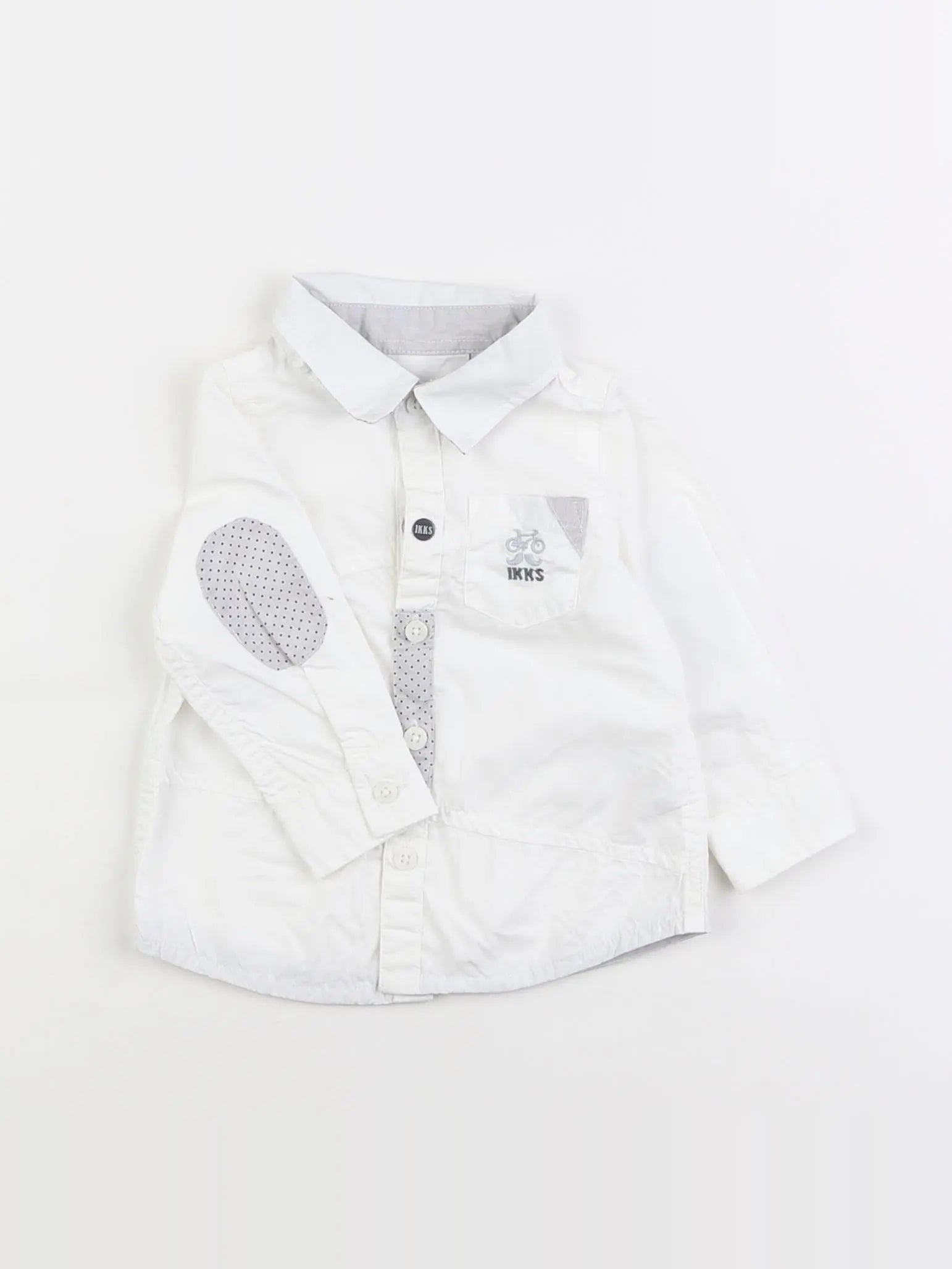IKKS - chemise blanc - 3 mois