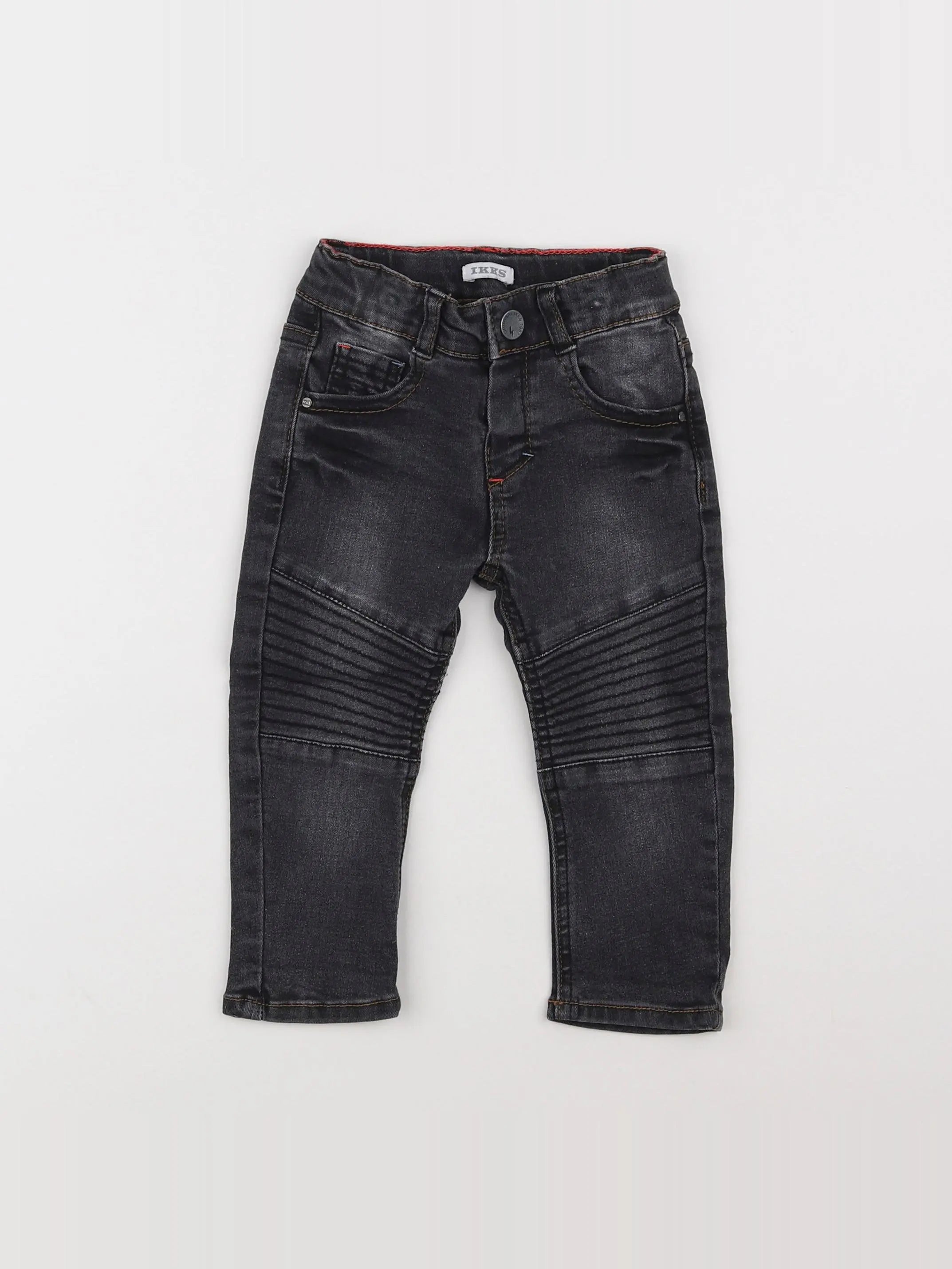 IKKS - jean gris - 18 mois