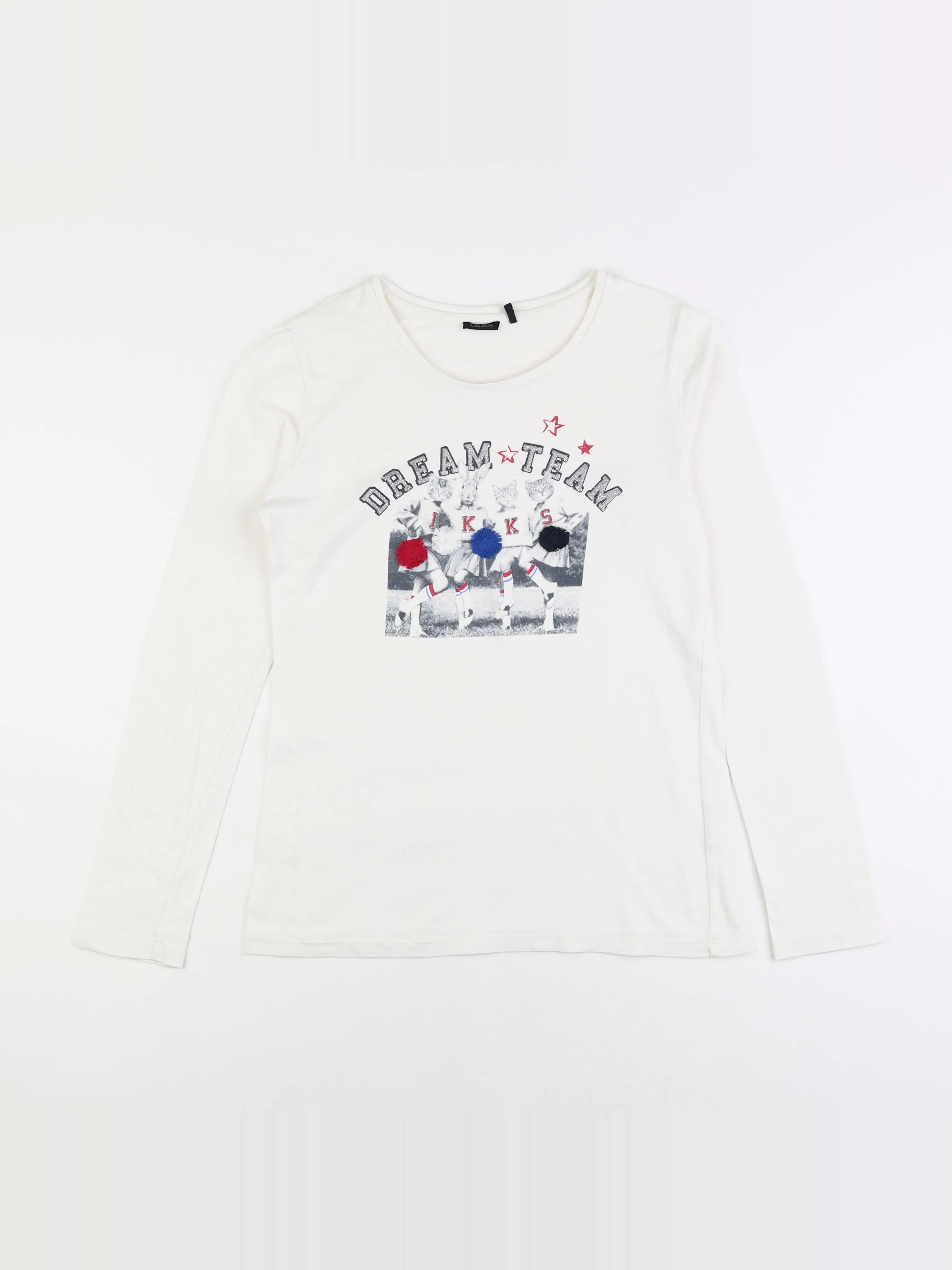 IKKS - tee-shirt blanc - 14 ans