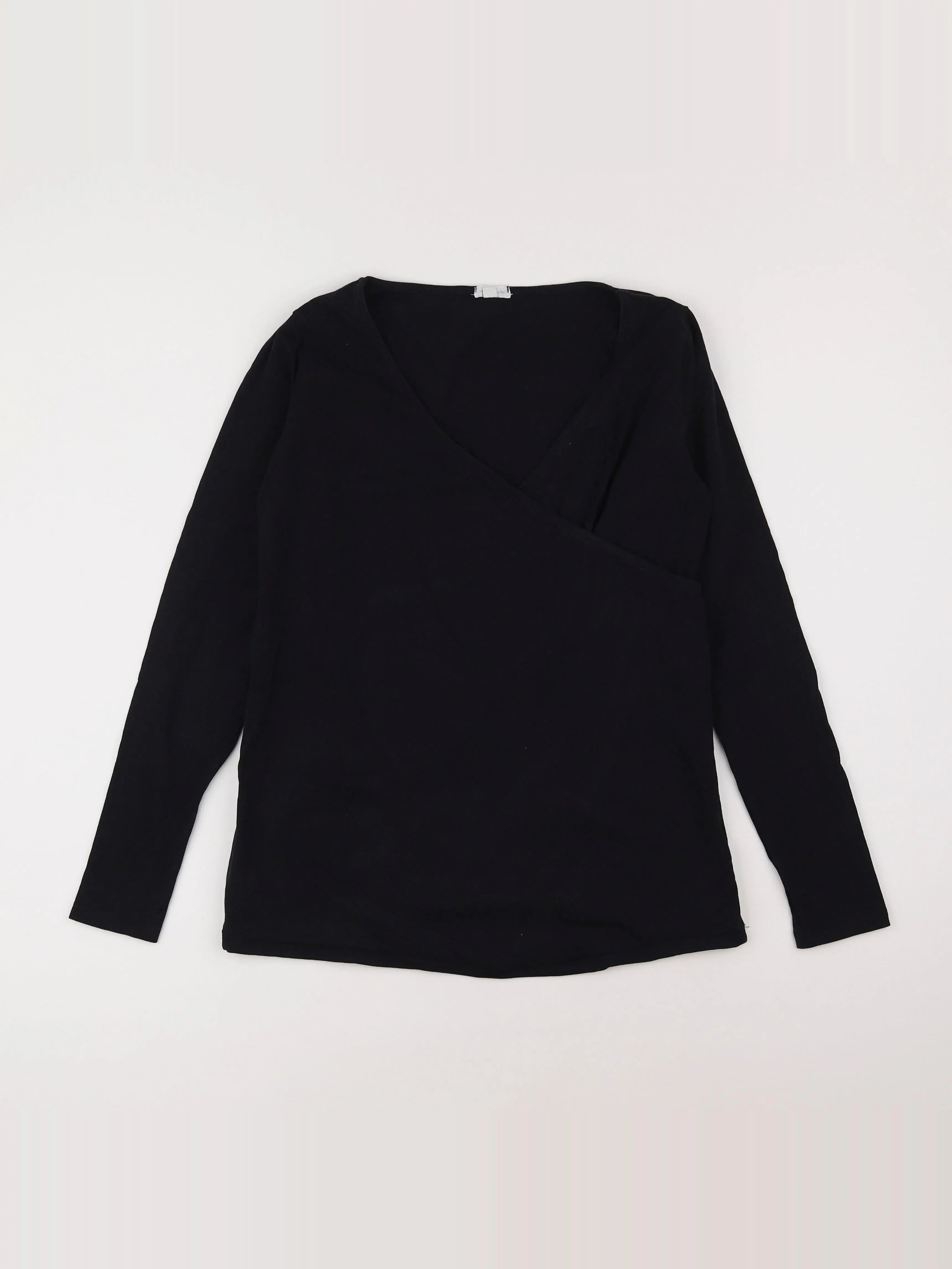 Vertbaudet - tee-shirt grossesse, allaitement noir - 38 à 40