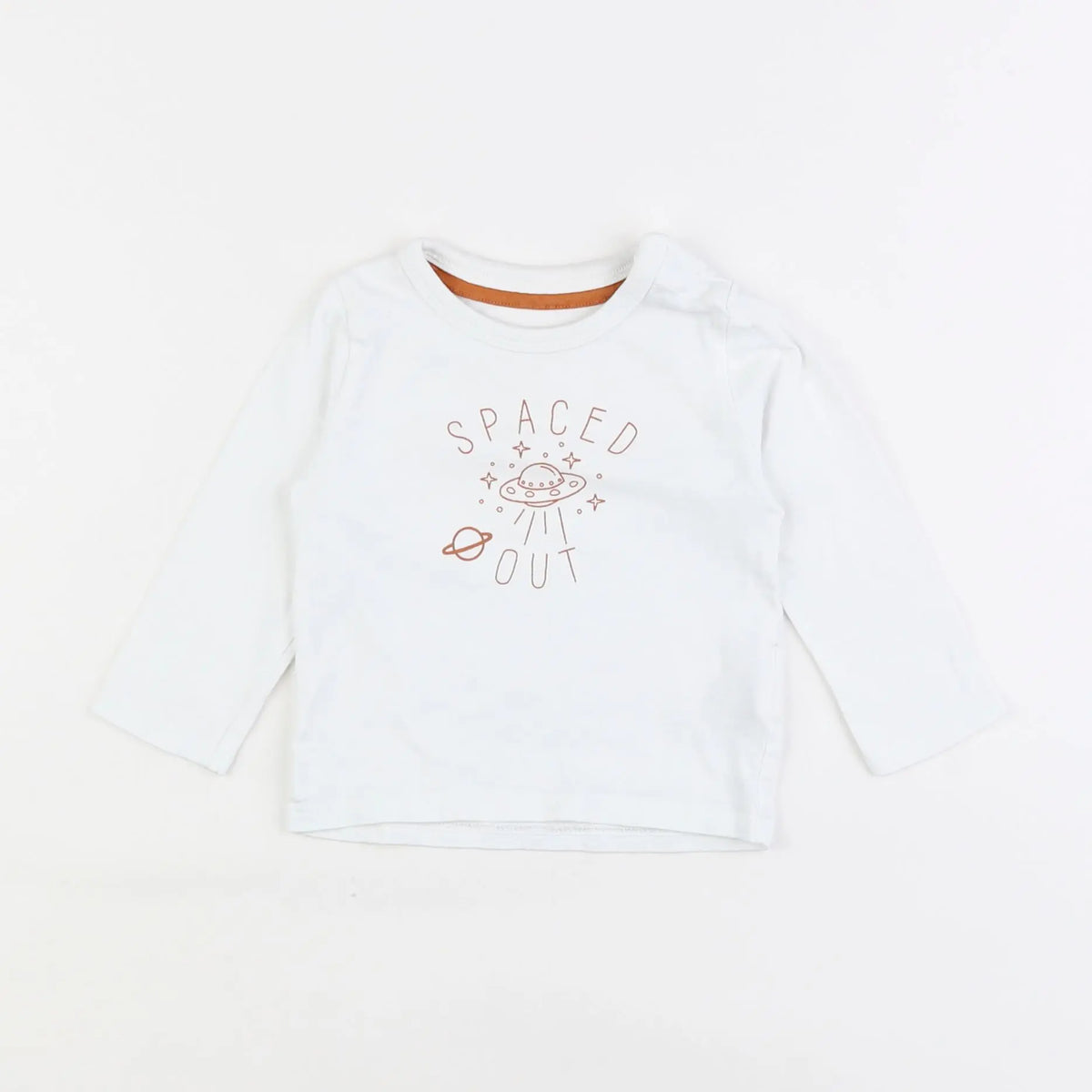 Vertbaudet - tee-shirt blanc - 6 mois