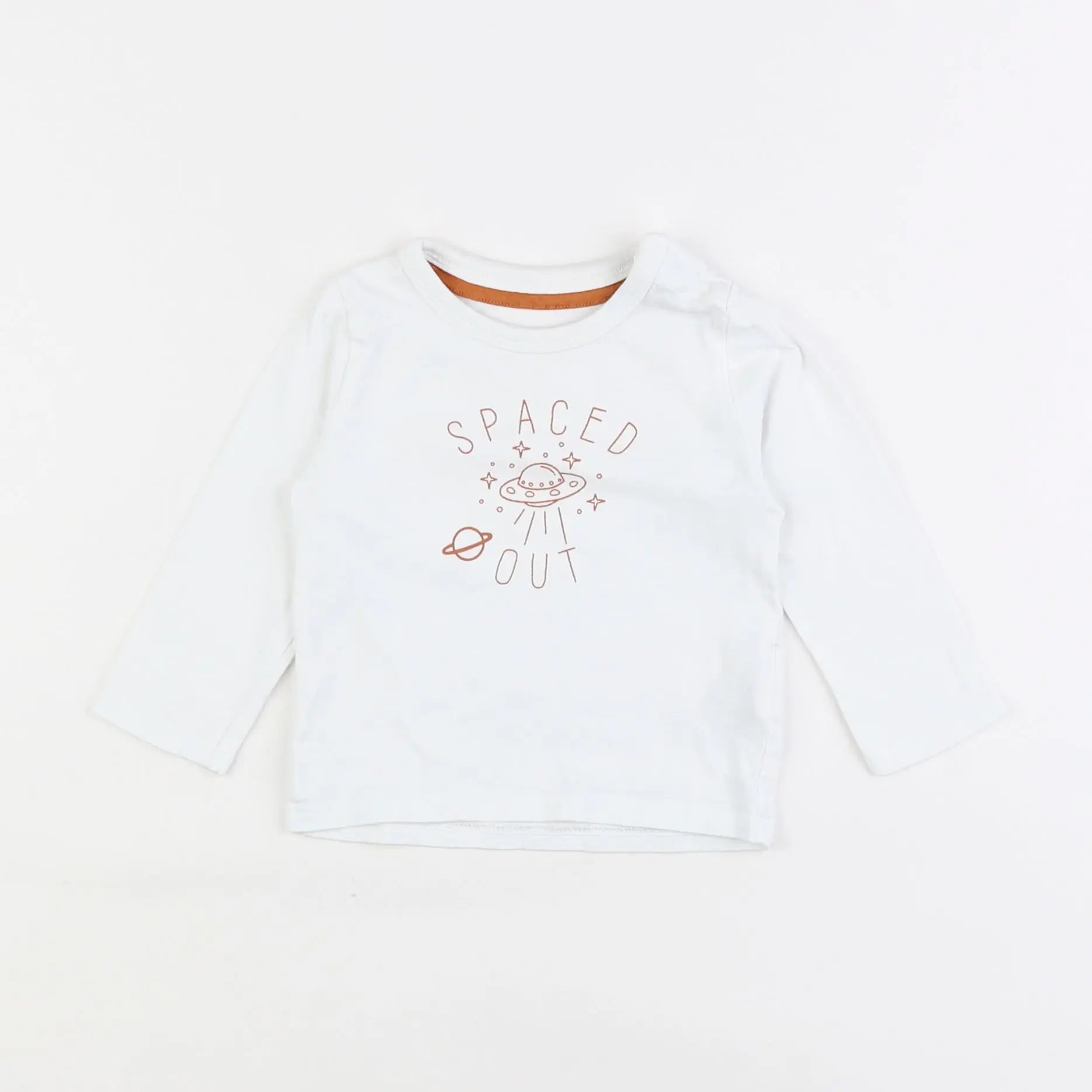 Vertbaudet - tee-shirt blanc - 6 mois