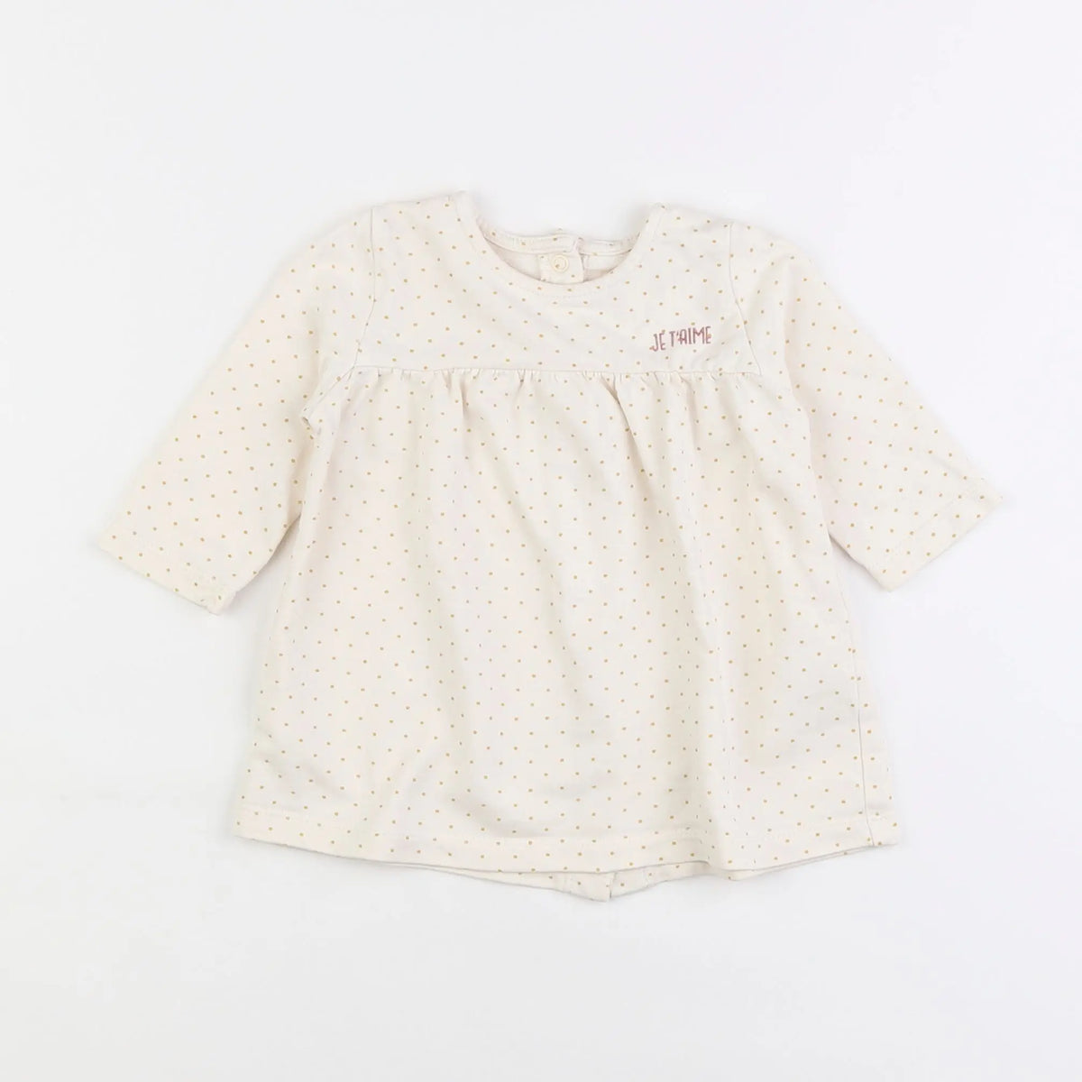 Vertbaudet - robe blanc - 6 mois
