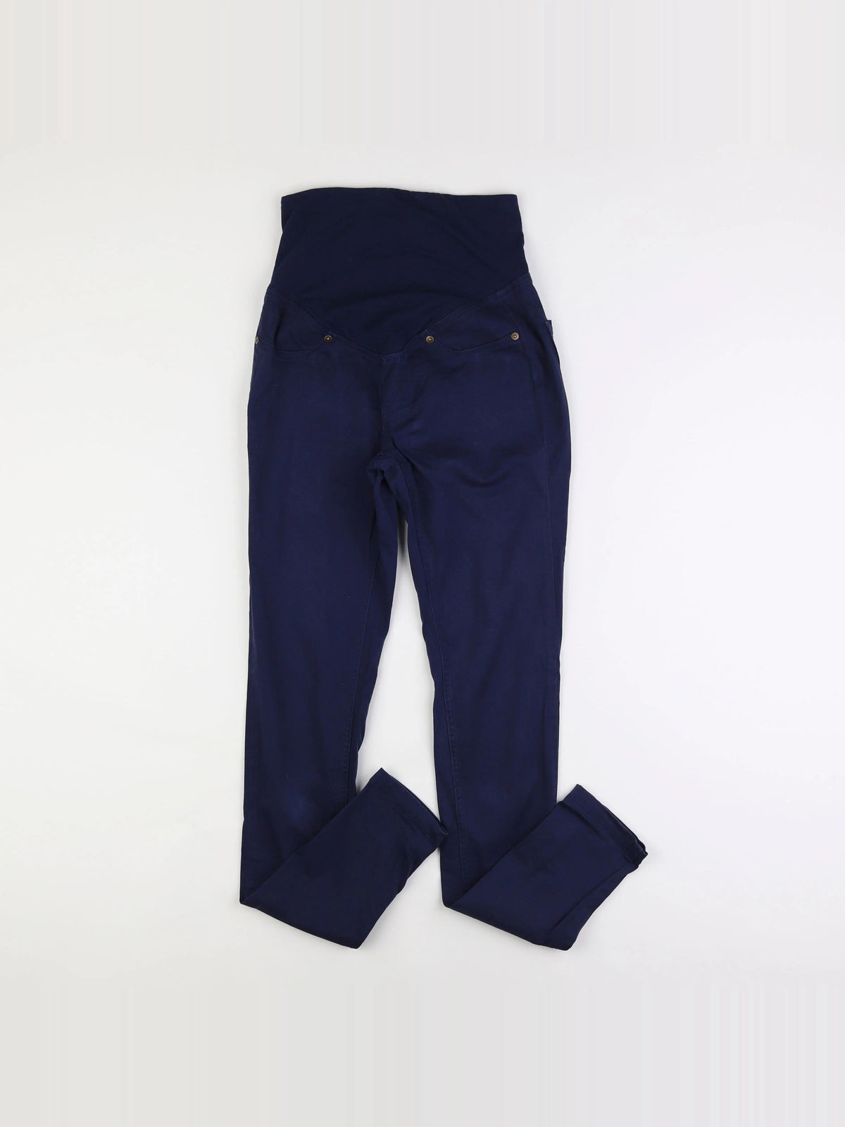 Vertbaudet - pantalon grossesse bleu - 34