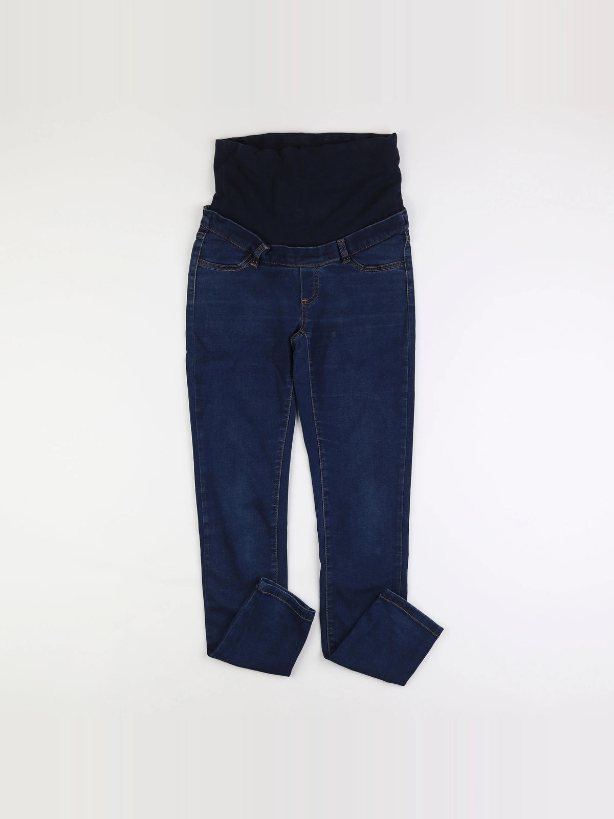 Envie de fraise - jean grossesse bleu - 34