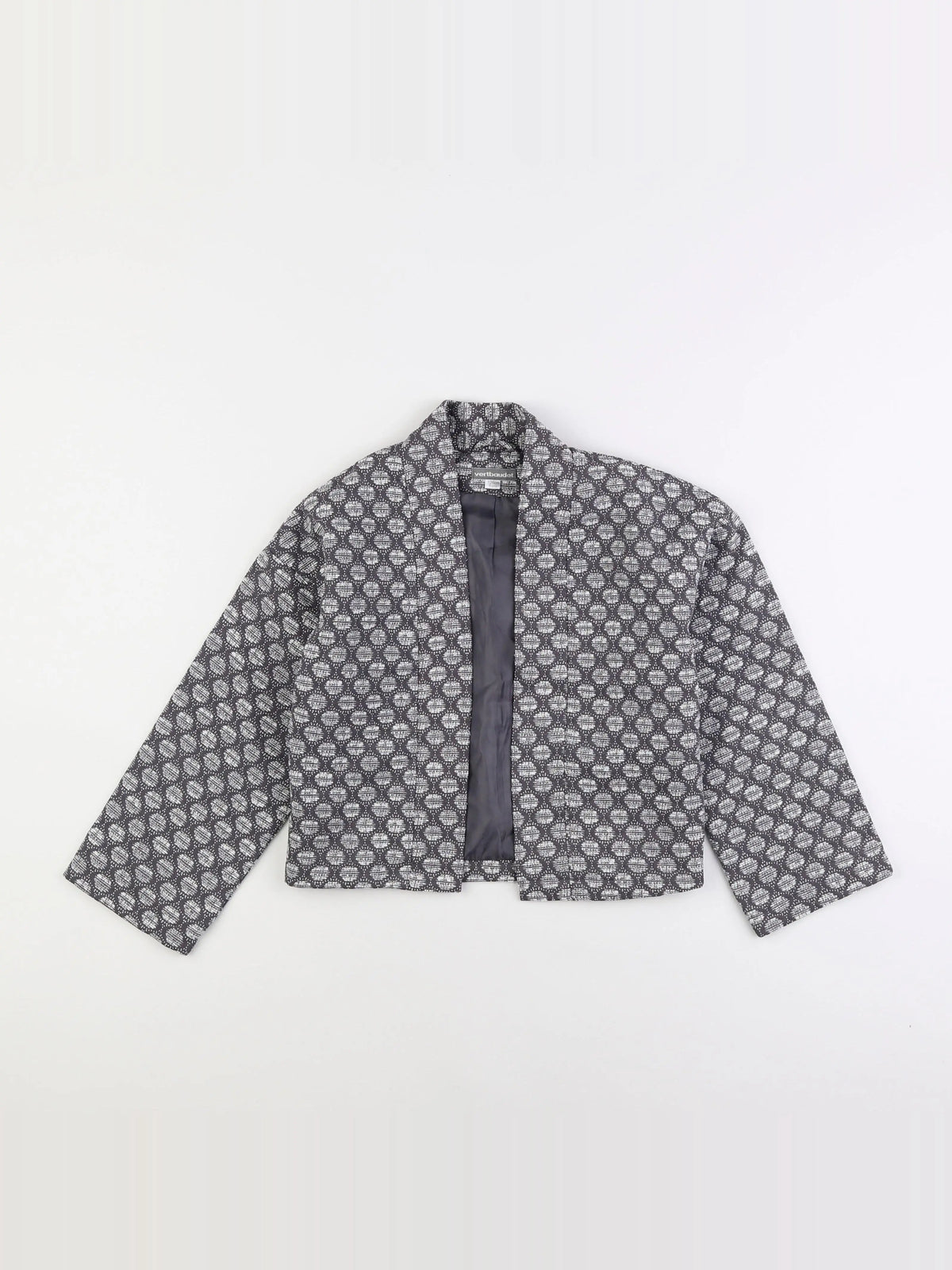 Vertbaudet - veste gris - 8 ans