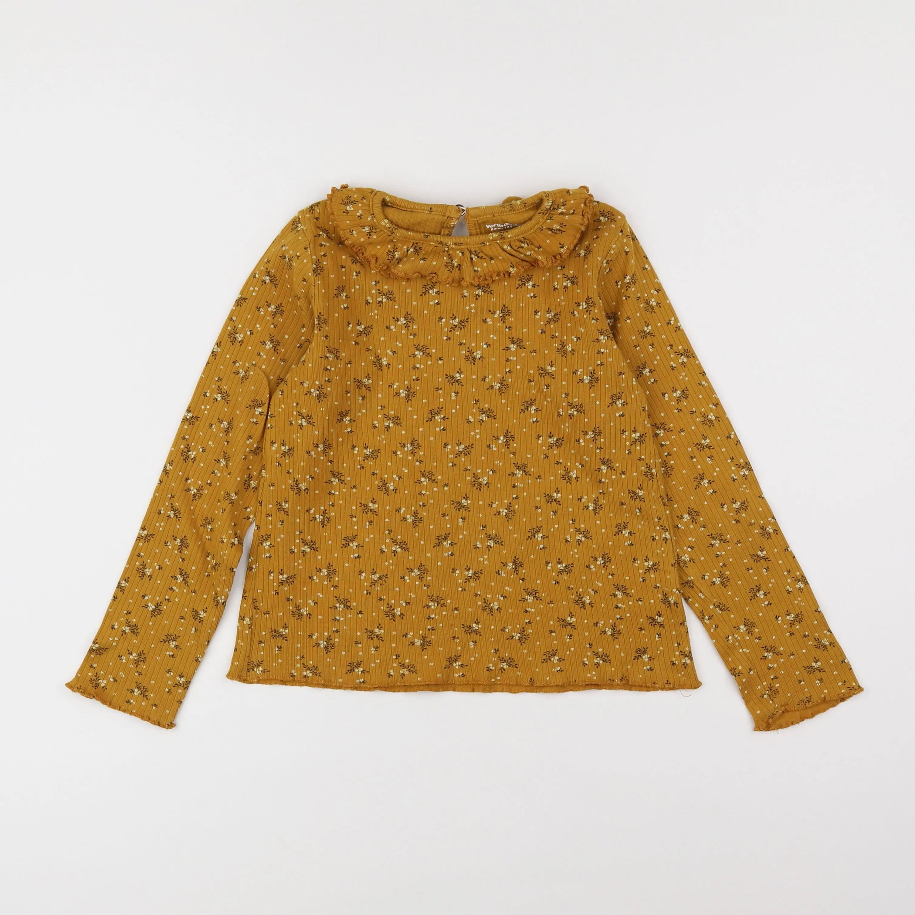 Vertbaudet - tee-shirt jaune - 8 ans