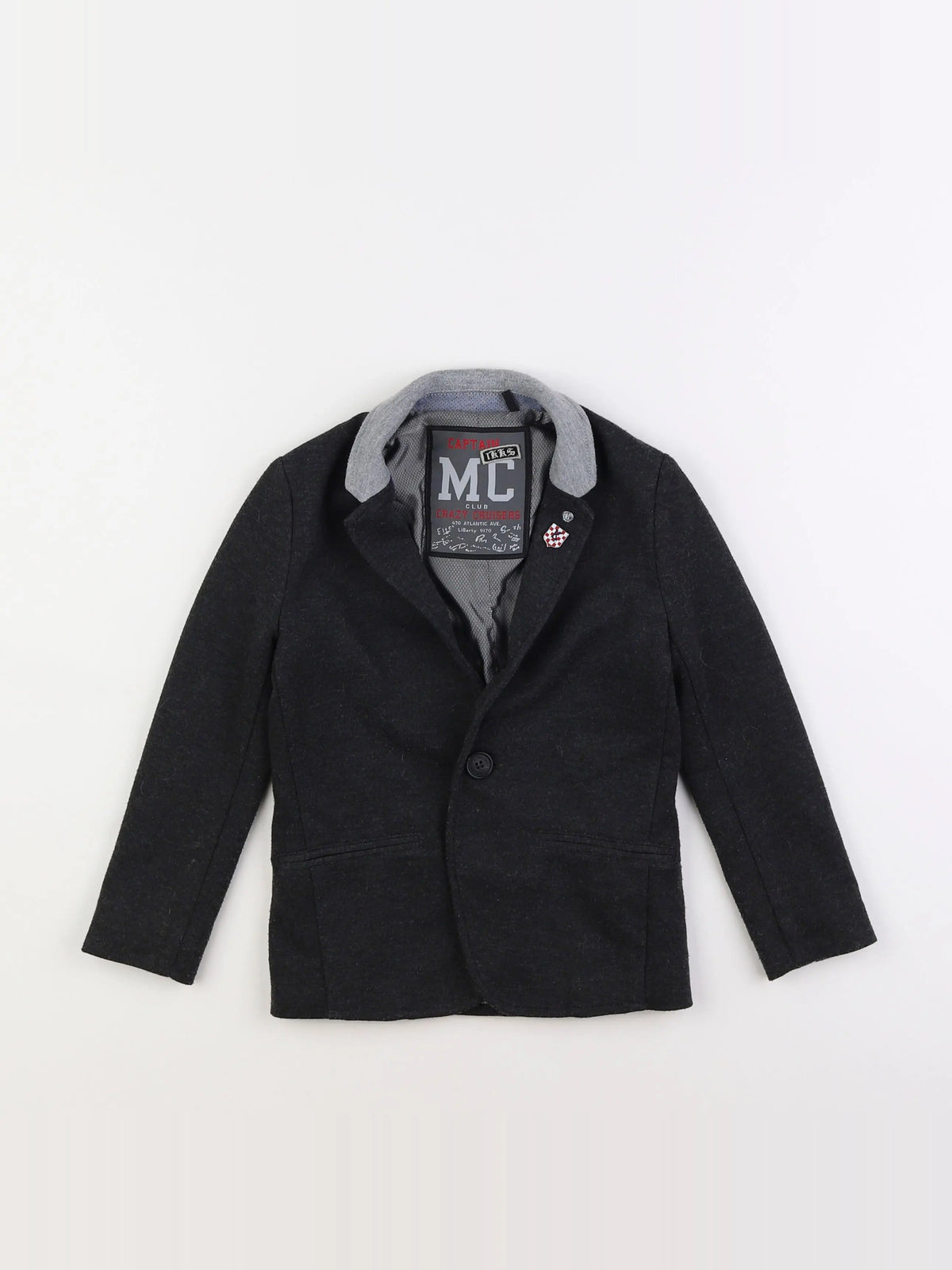 IKKS - veste gris - 6 ans