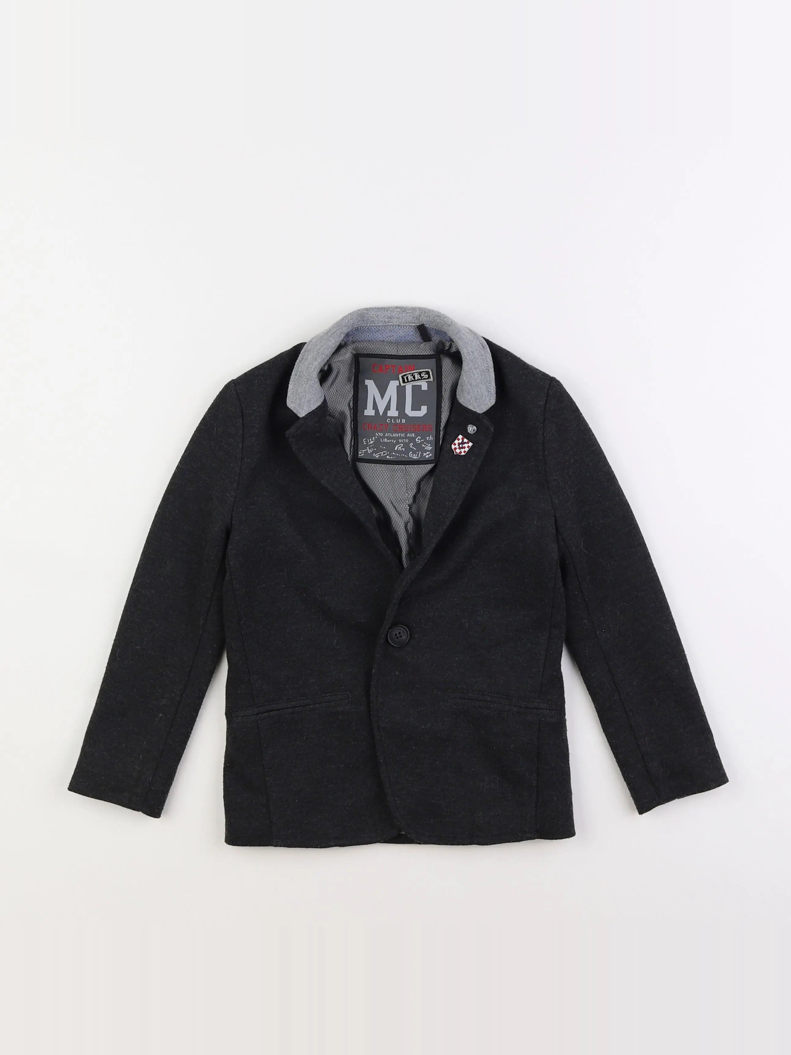 IKKS - veste gris - 6 ans