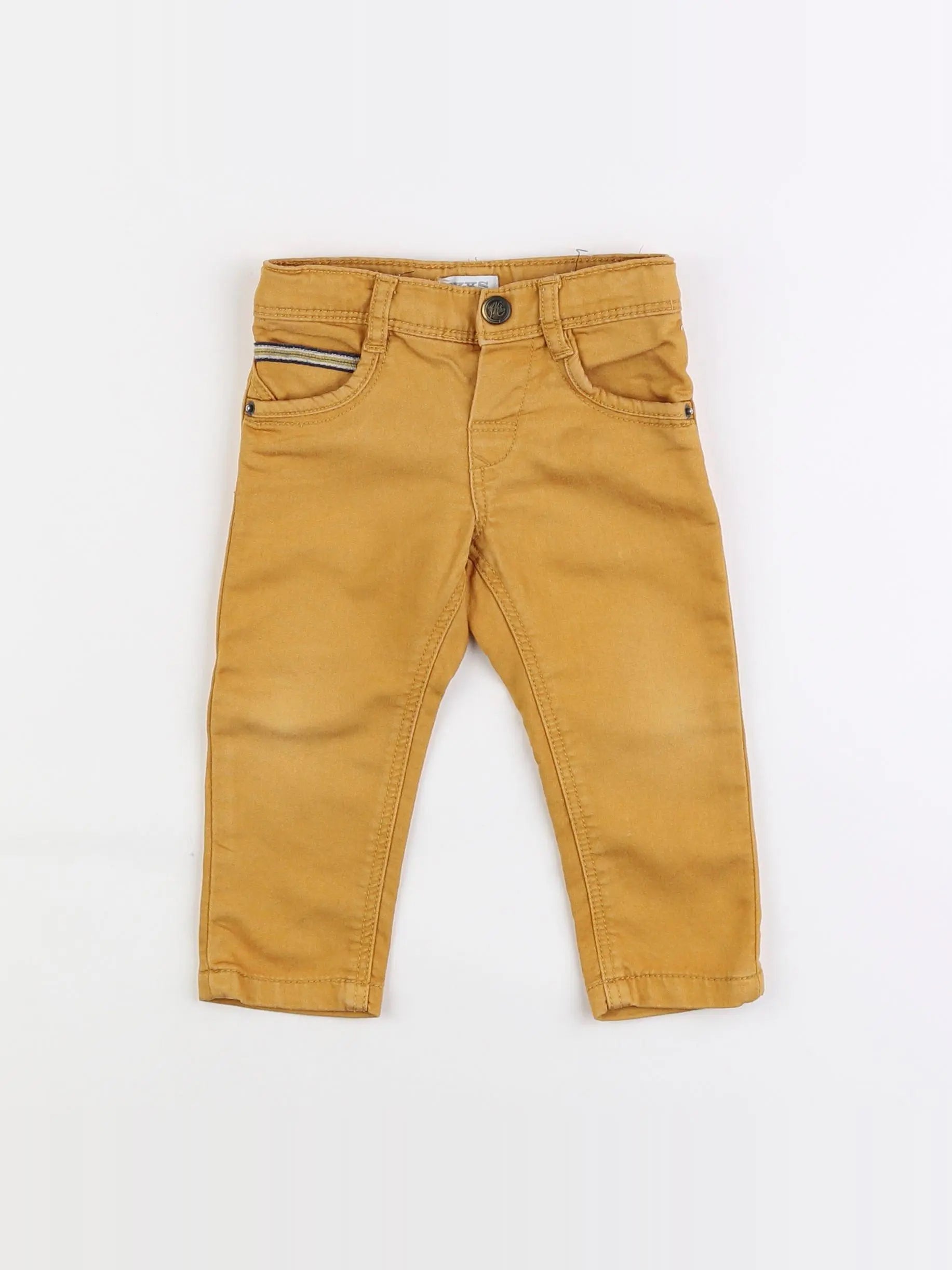 IKKS - jean jaune - 9 mois