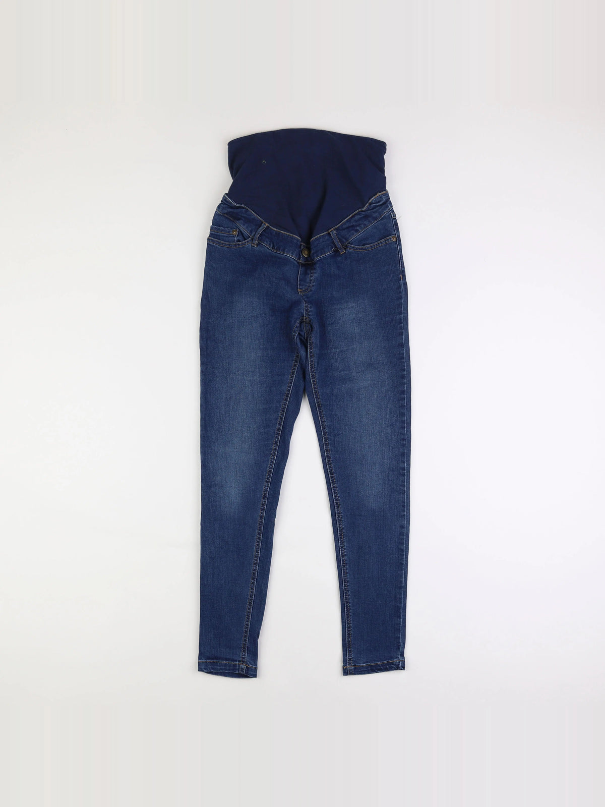 Vertbaudet - jean grossesse bleu - 34