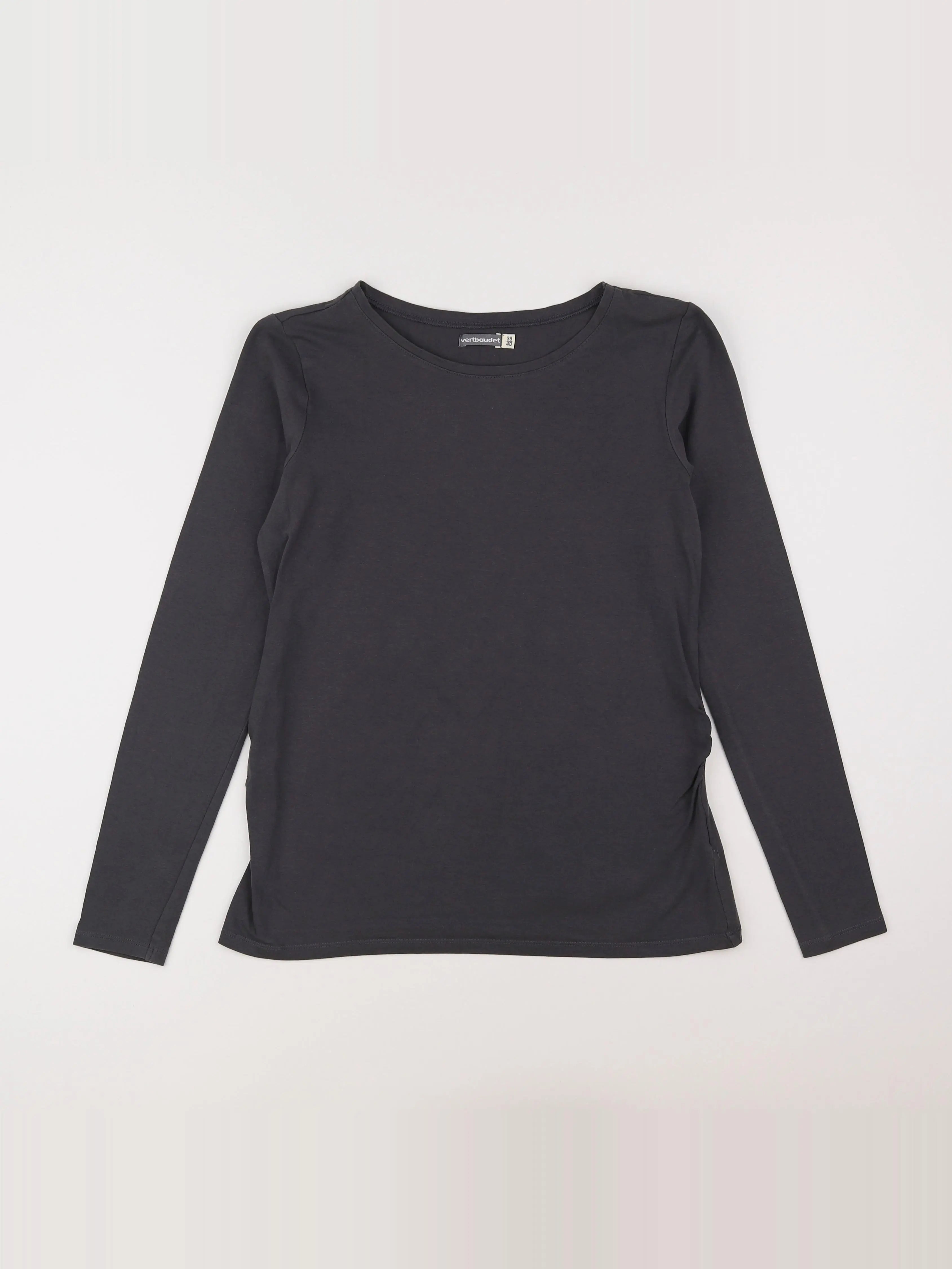 Vertbaudet - tee-shirt grossesse gris - 38 à 40