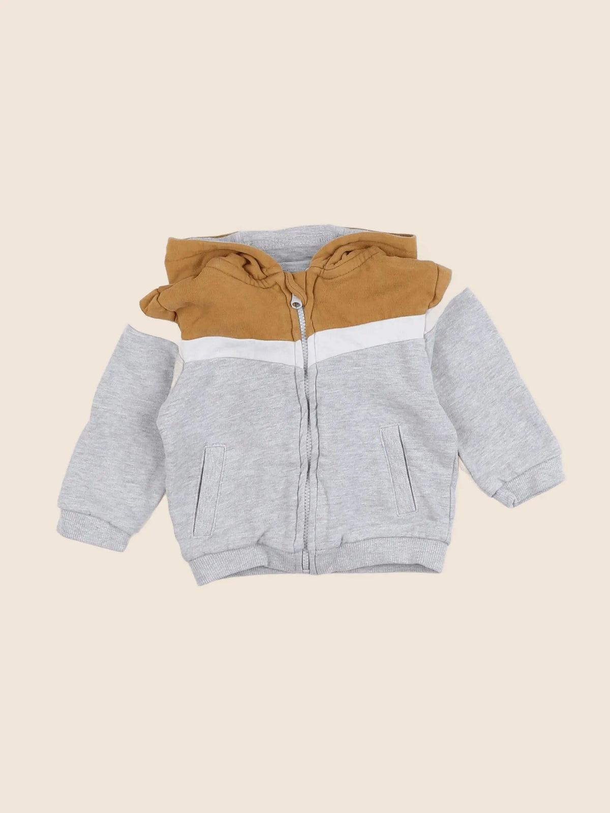 Vertbaudet - sweat multicolore - 9 mois