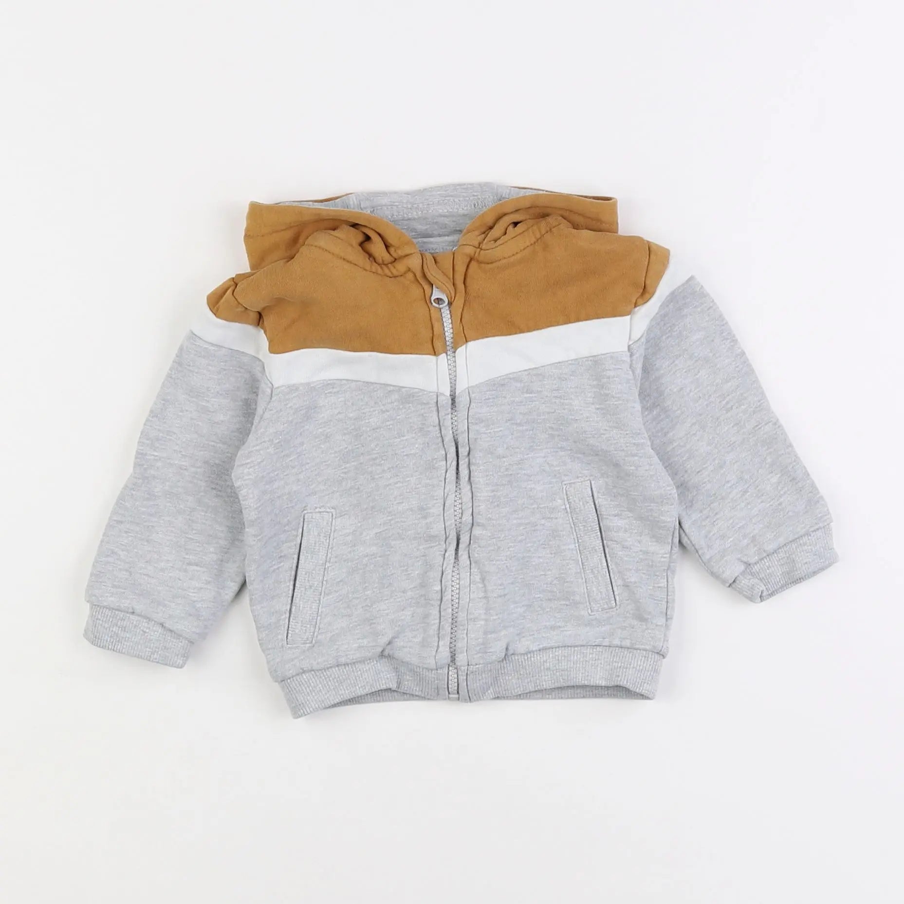 Vertbaudet - sweat multicolore - 9 mois