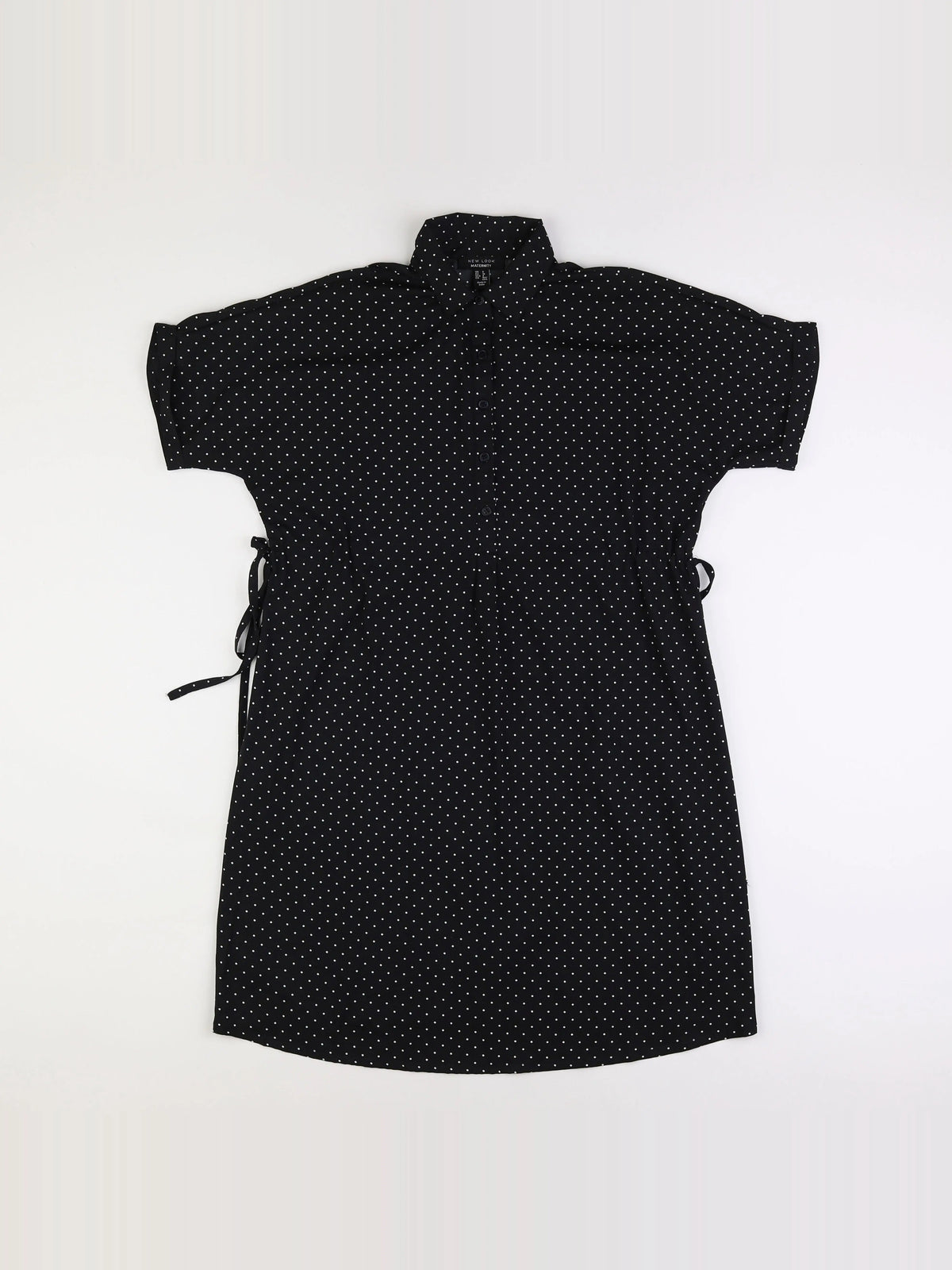 New Look - robe grossesse noir, blanc - 36