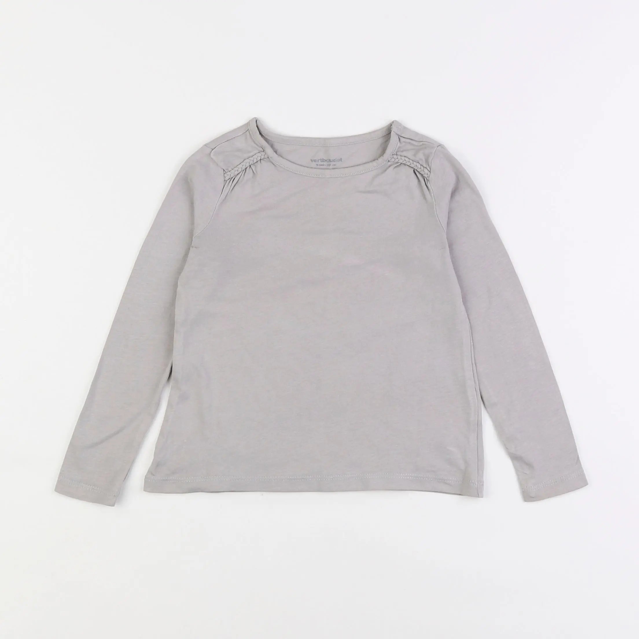 Vertbaudet - tee-shirt gris - 3 ans