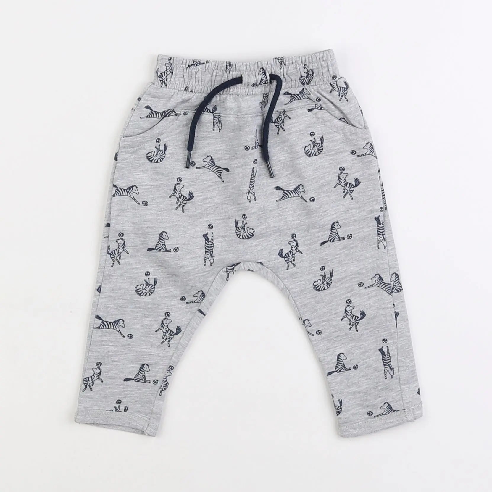Vertbaudet - jogging gris - 3 mois