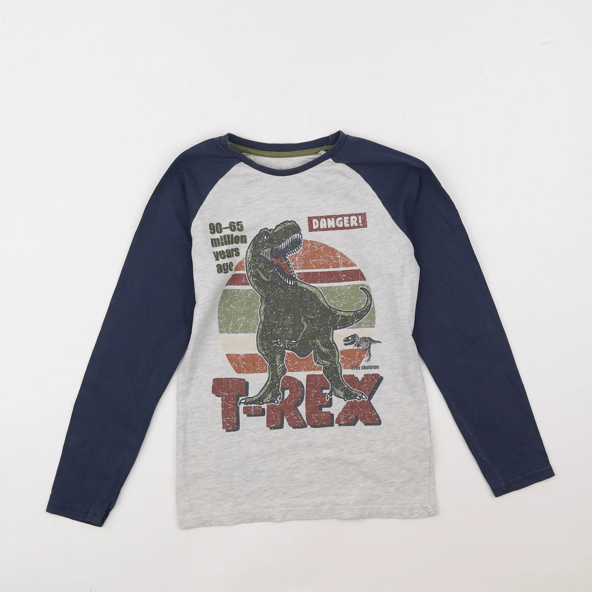 Vertbaudet - tee-shirt bleu - 10 ans