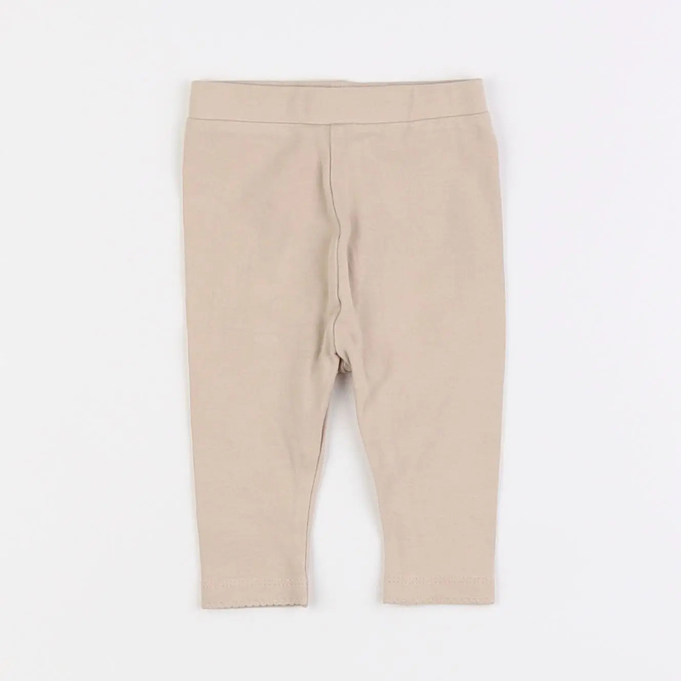 Vertbaudet - legging beige - 3 mois
