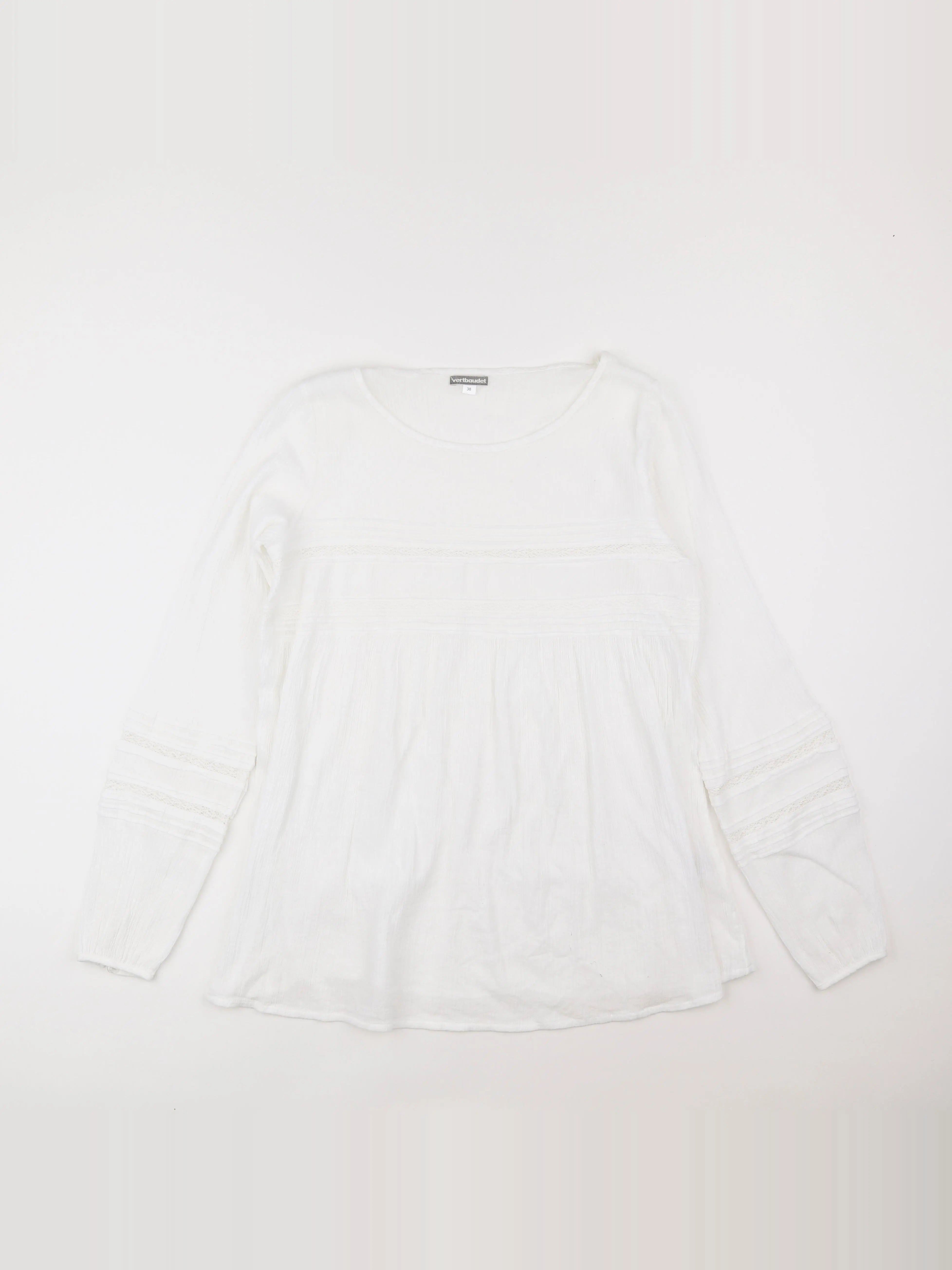 Vertbaudet - blouse grossesse blanc - 38